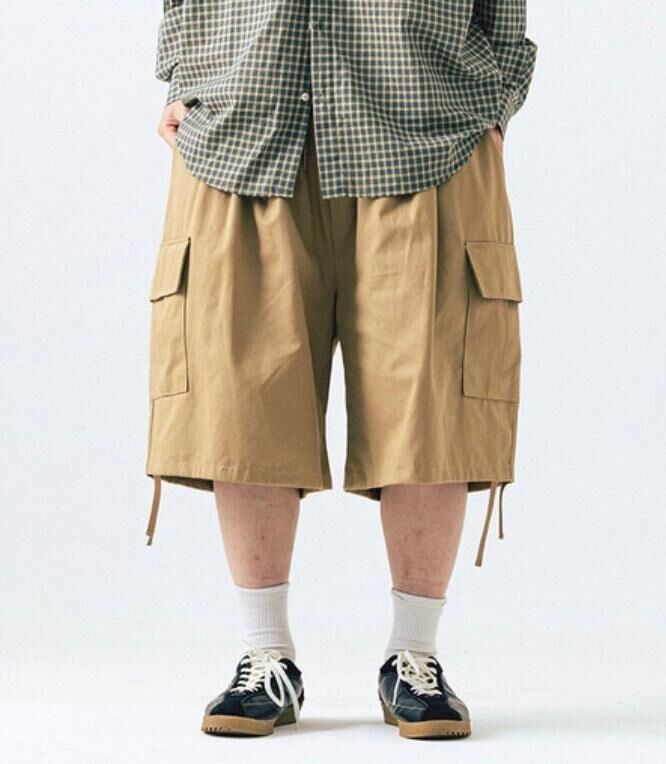 淨色工裝短褲 alife-034P