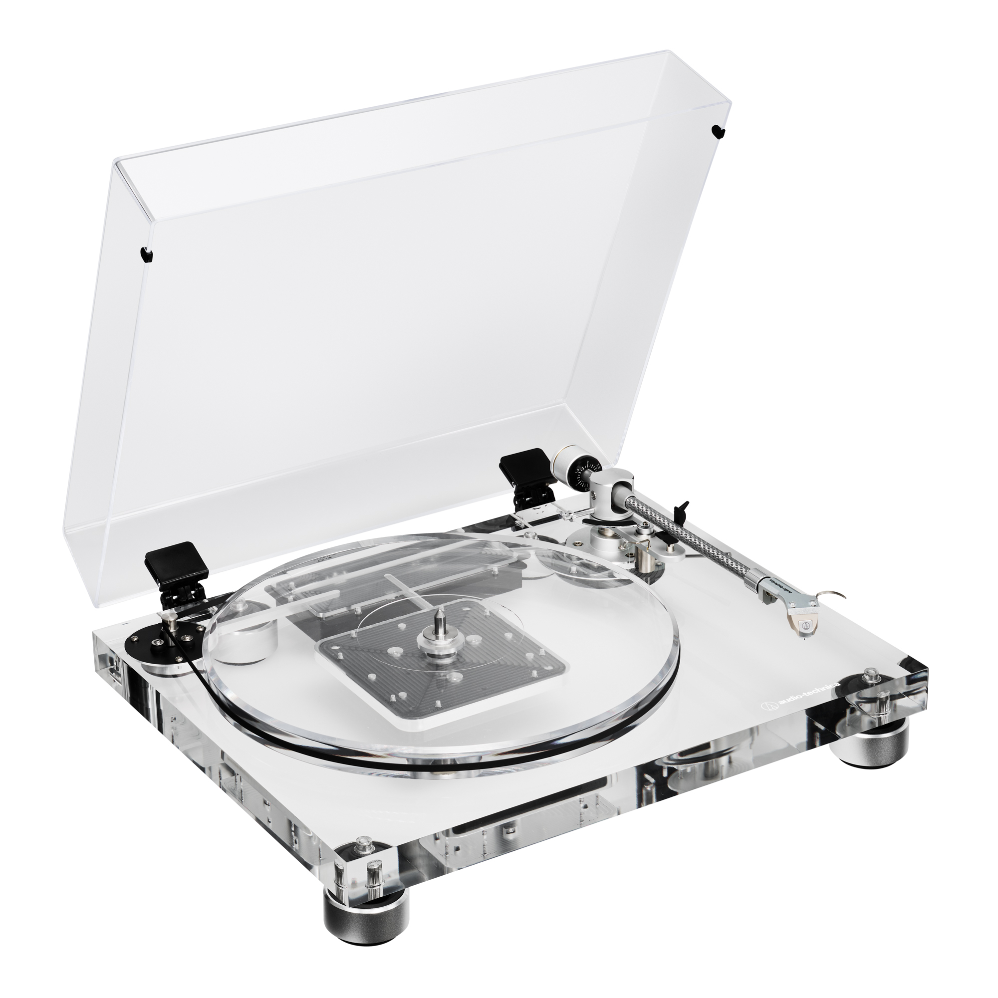 Audio-Technica AT-LPA2 旗艦透明黑膠唱盤