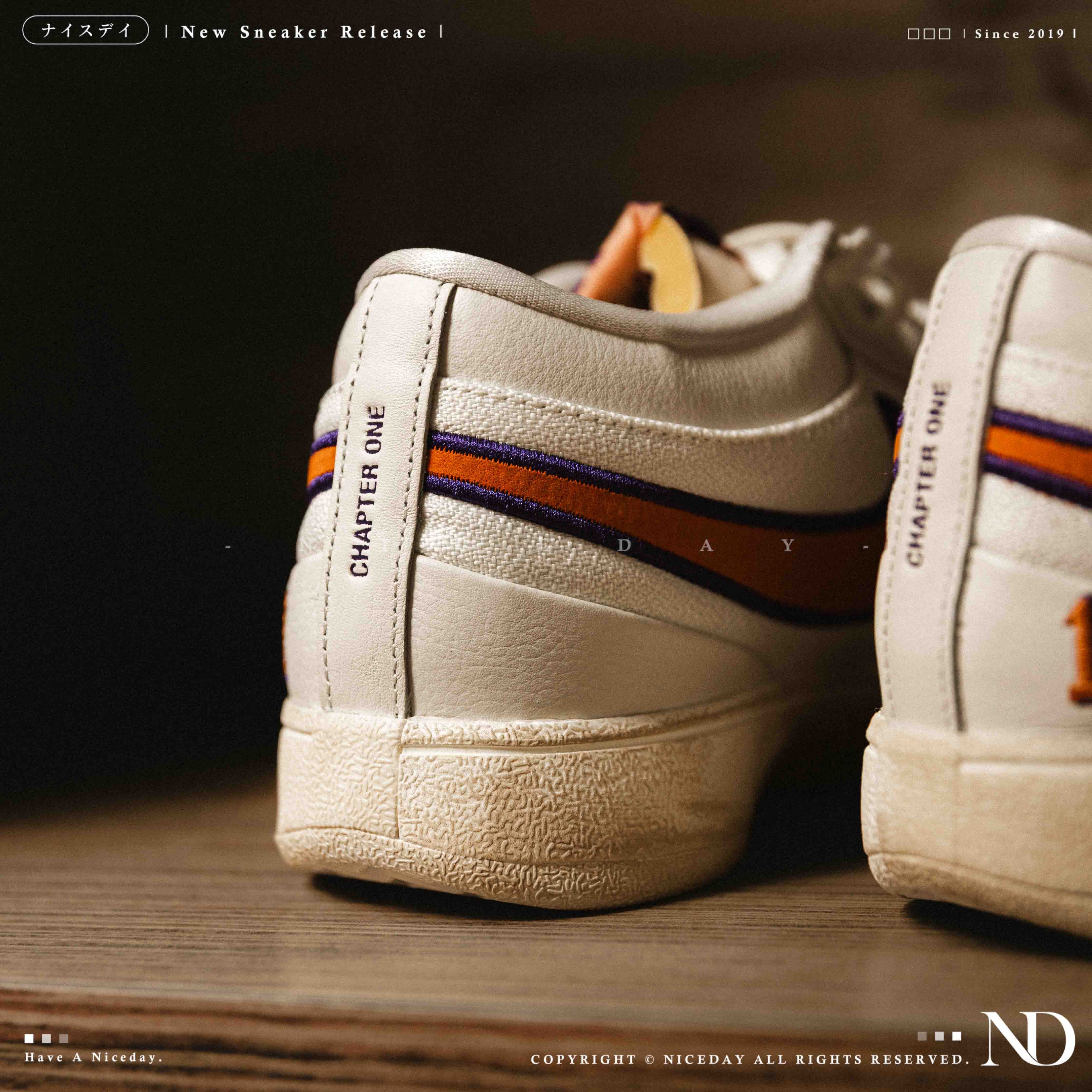 【新品】【未使用】Nike BOOK1 EP VALLEY SUNS 27cm NICEDAY 現貨Nike Book 1 VALLEY SUNS 布克做舊復古白橘夕陽籃球鞋