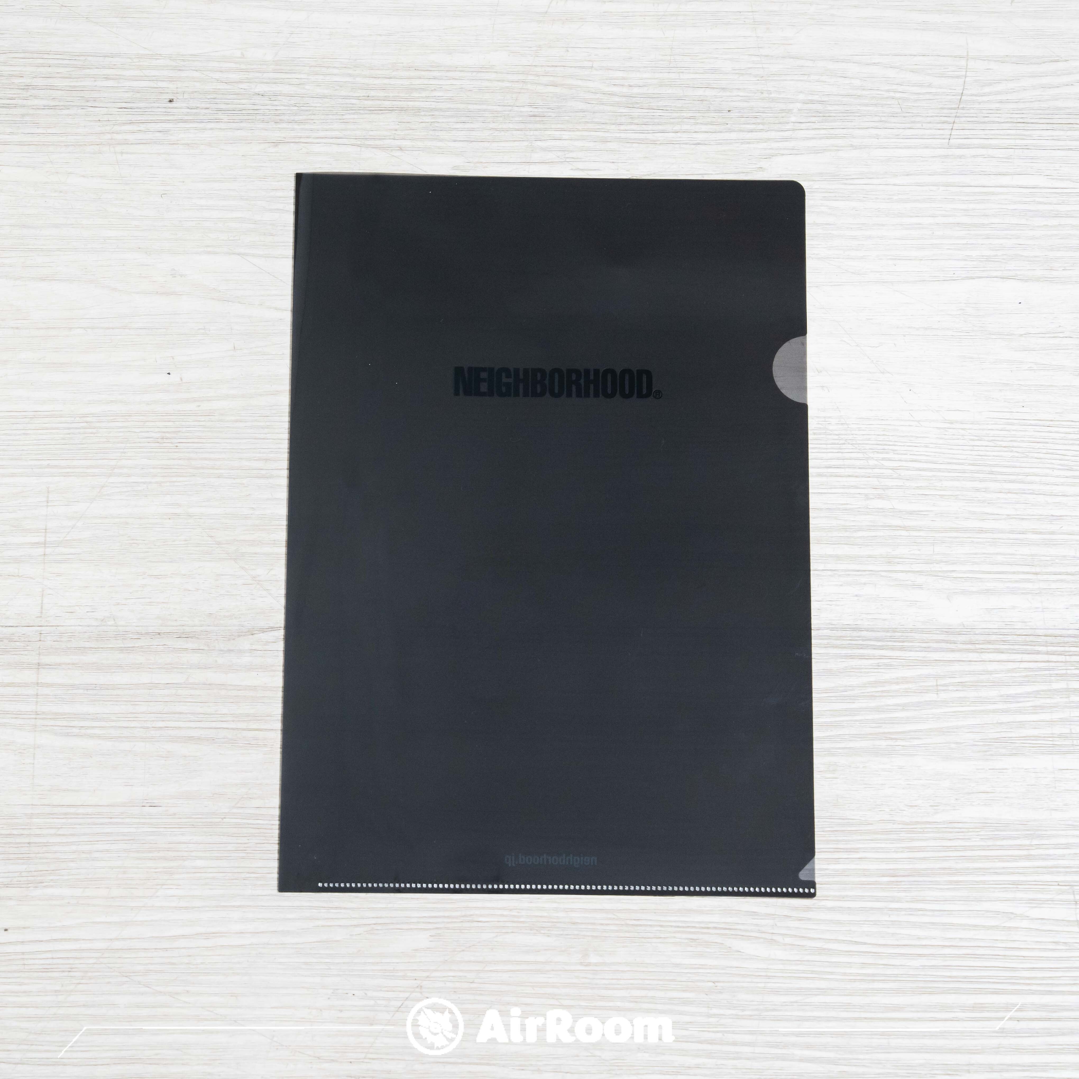 NEIGHBORHOOD 資料夾 A4 folder 質感小物 2色 黑色 / 透明黑 現貨