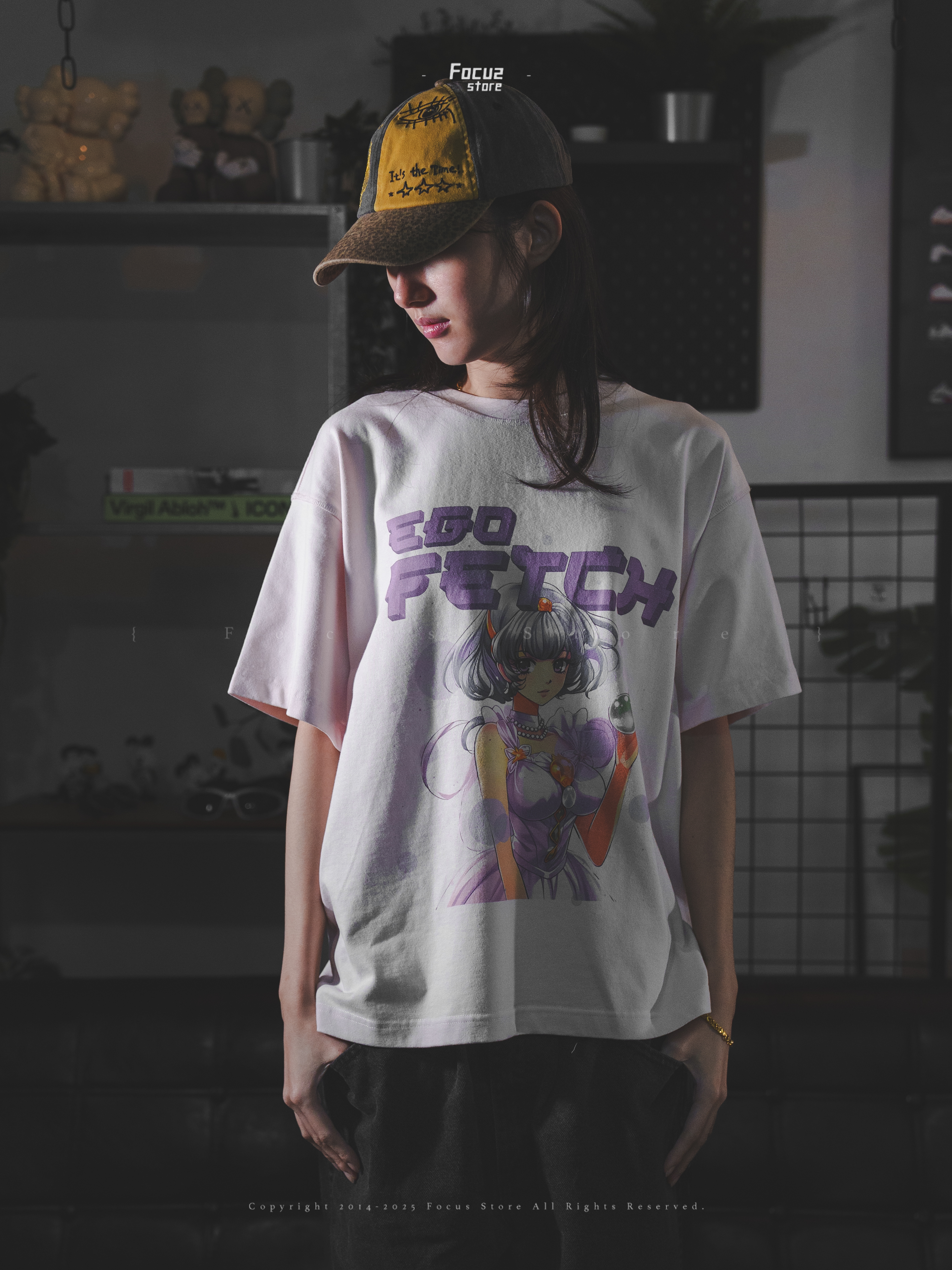 【Focus Store】現貨秒發 EGO FETCH Comic Printed T-shirt 漫畫印花 短袖 EGO25SSTST110