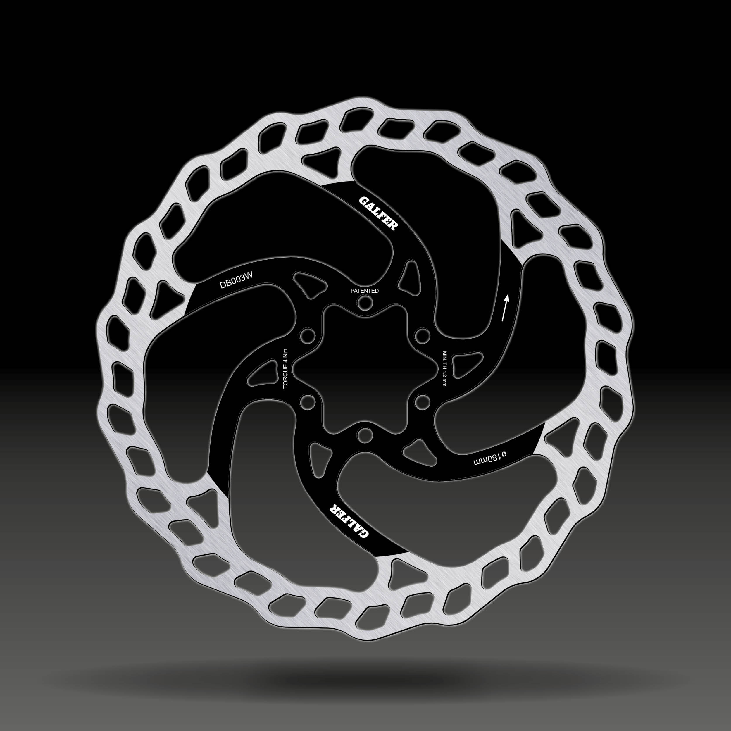 Galfer Fixed Disc Wave 山地剎車碟片 六孔