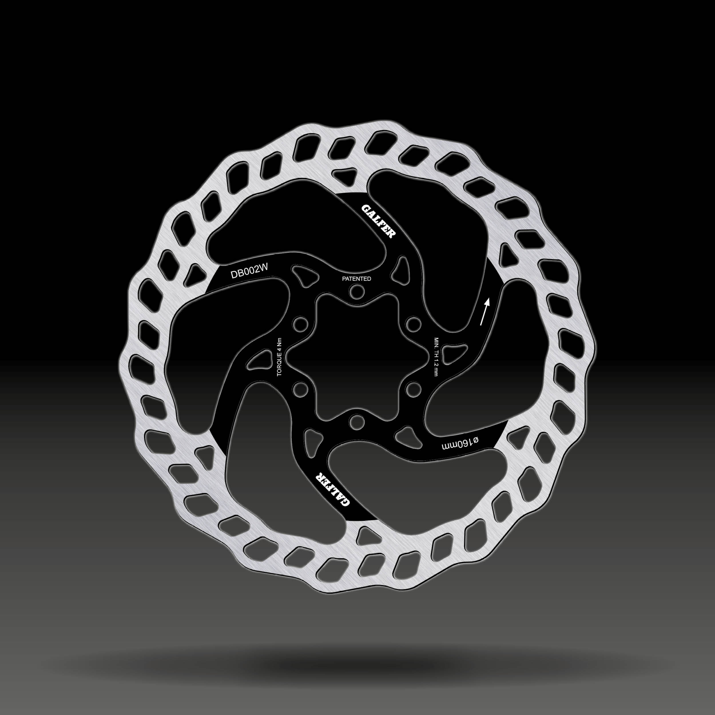 Galfer Fixed Disc Wave 山地剎車碟片 六孔