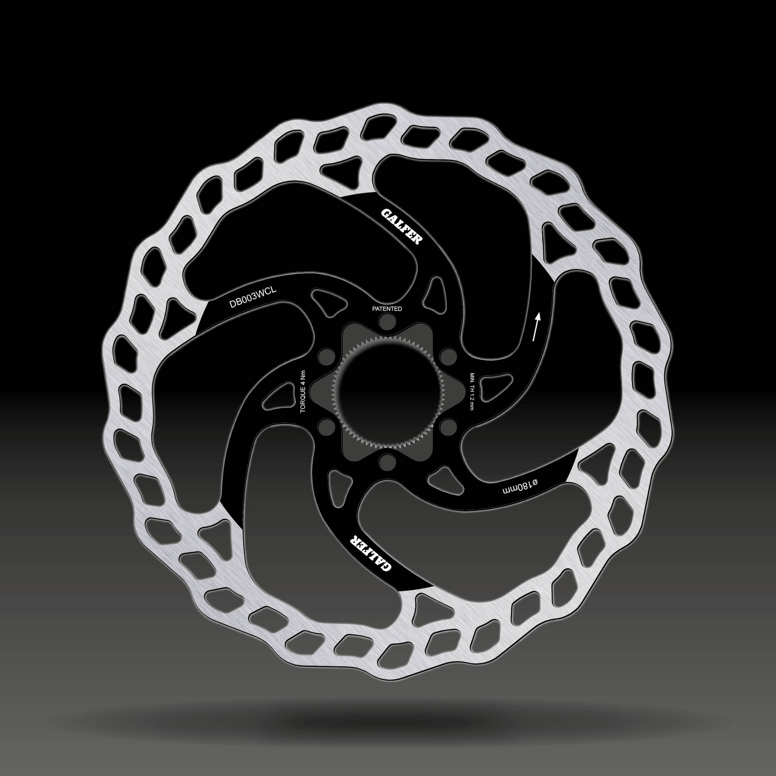 Galfer Fixed Disc Wave 山地剎車碟片 中鎖