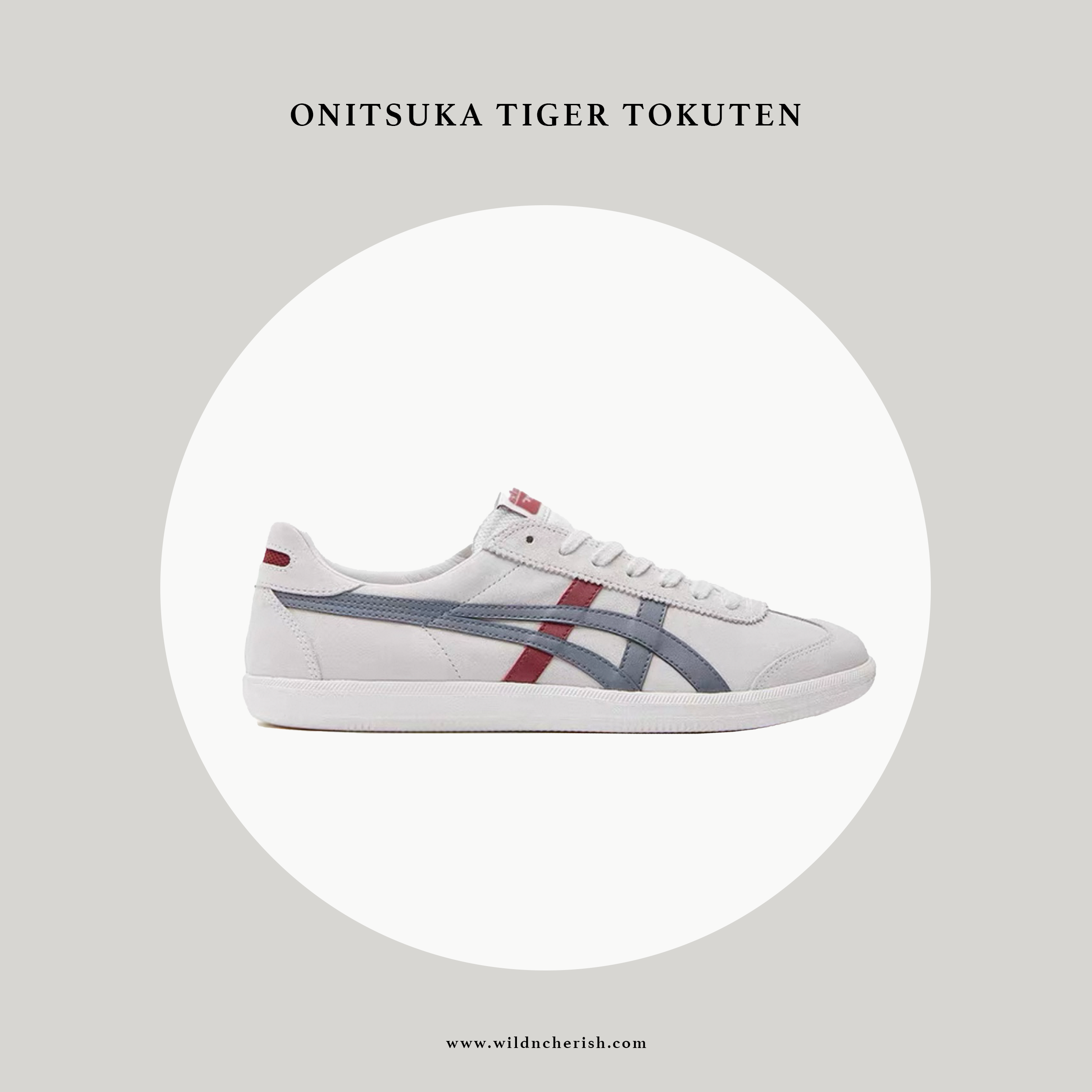 預訂 | Onitsuka Tiger Tokuten 灰藍色 麂皮