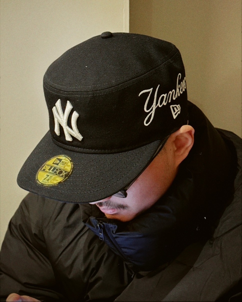 New Era MLB Pillbox New York Yankees 藥盒帽 Navy