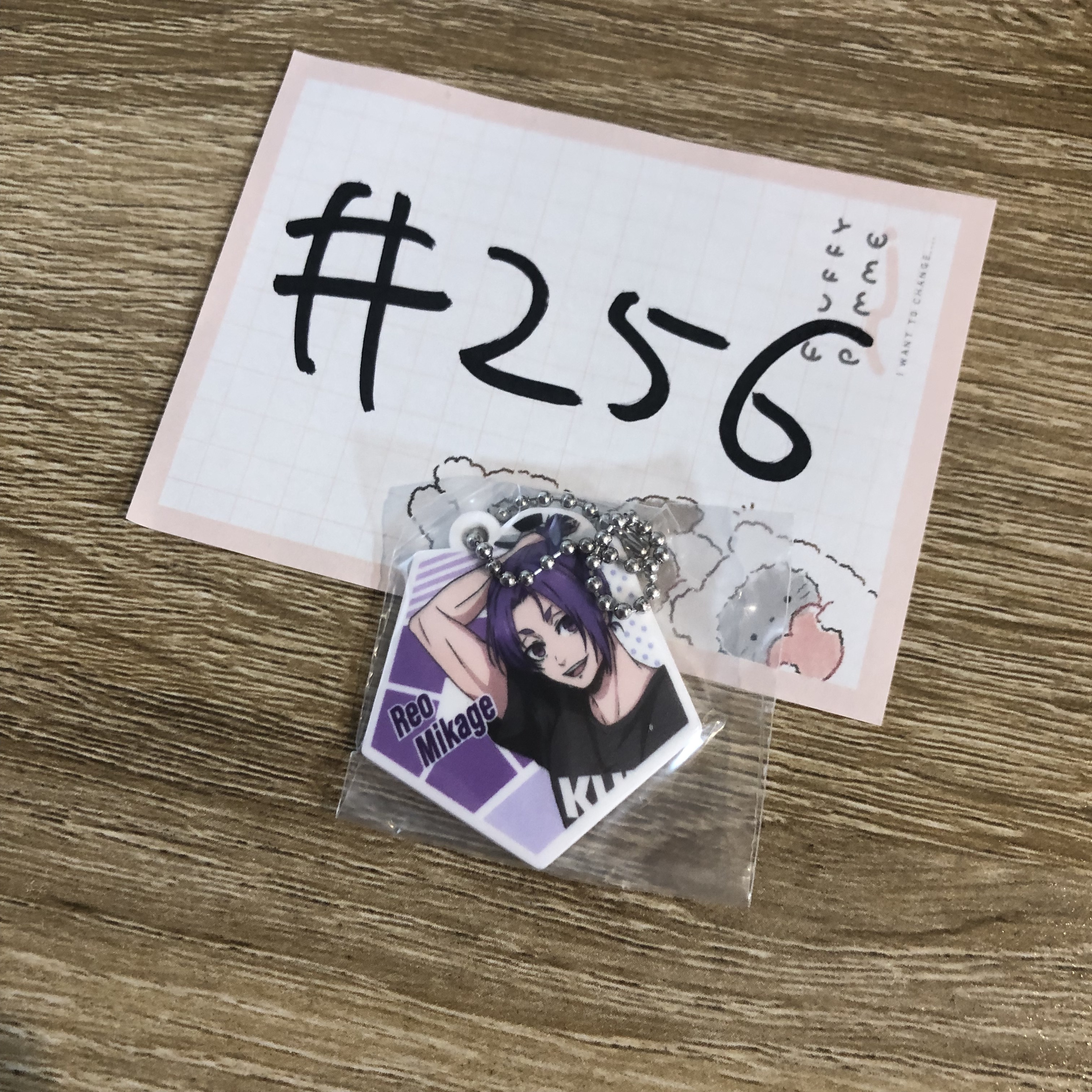 BlueLock  玲王 掛件#256