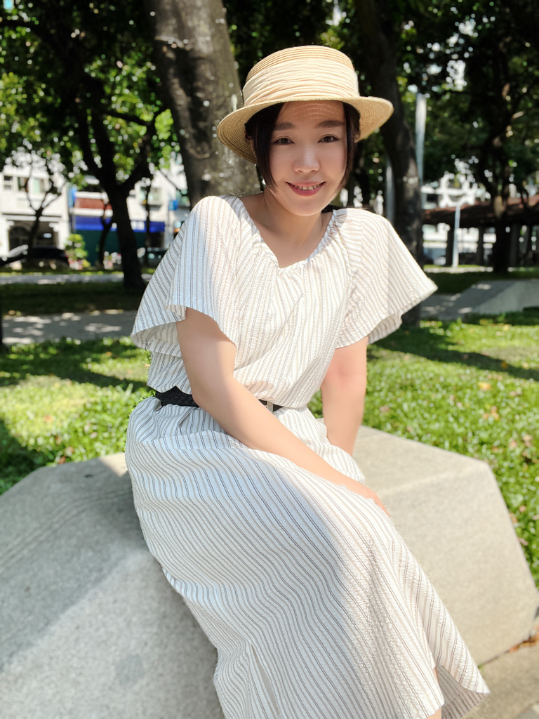 0507短袖泡泡棉洋裝