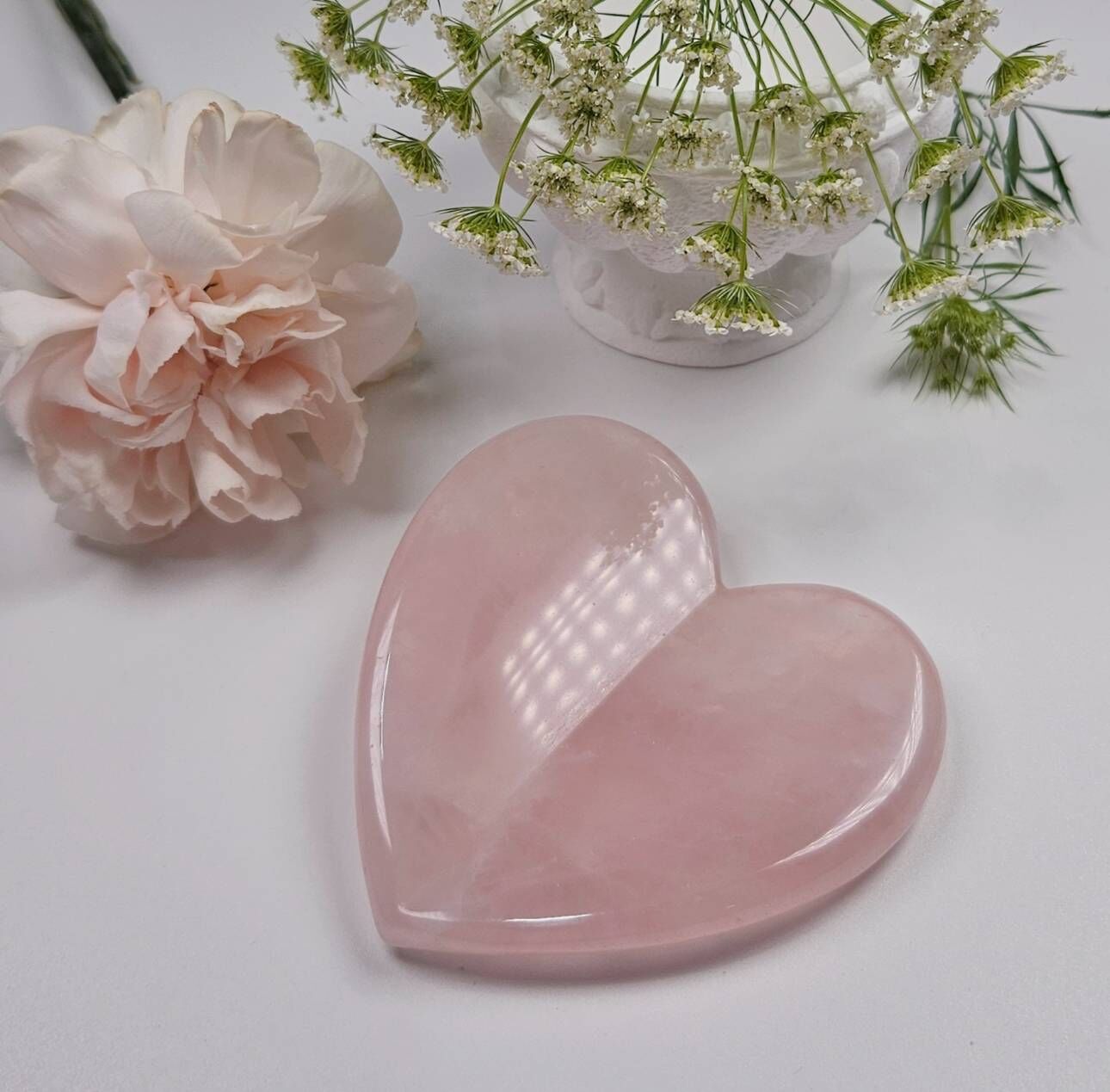 心型粉水晶刮痧板