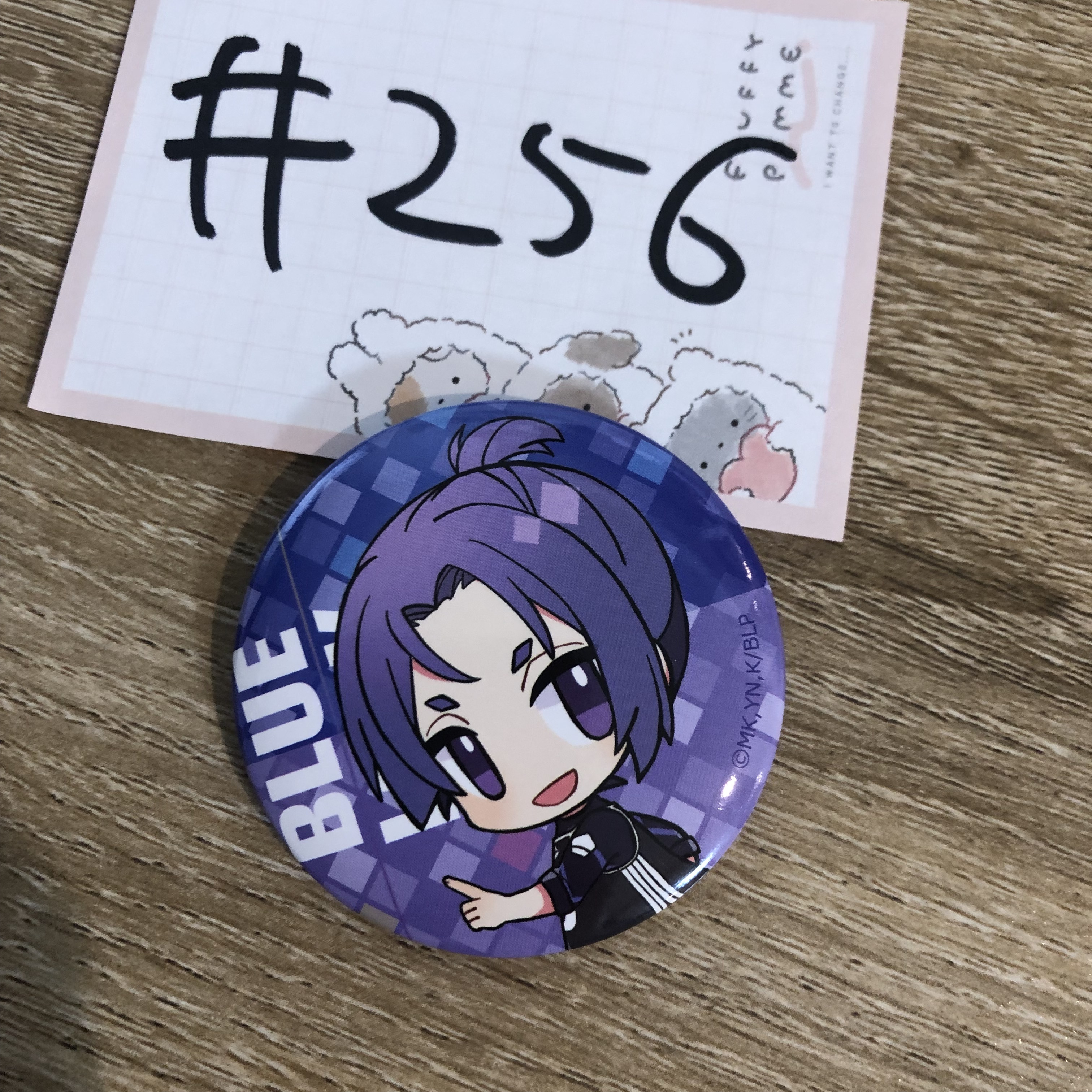 BlueLock  玲王 襟章#256