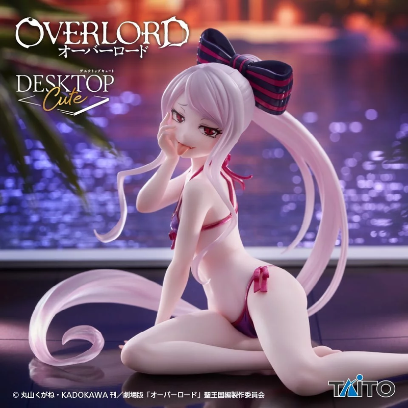 TAITO 代理版 景品 OVERLORD Desktop Cute 夏提雅 泳裝ver.