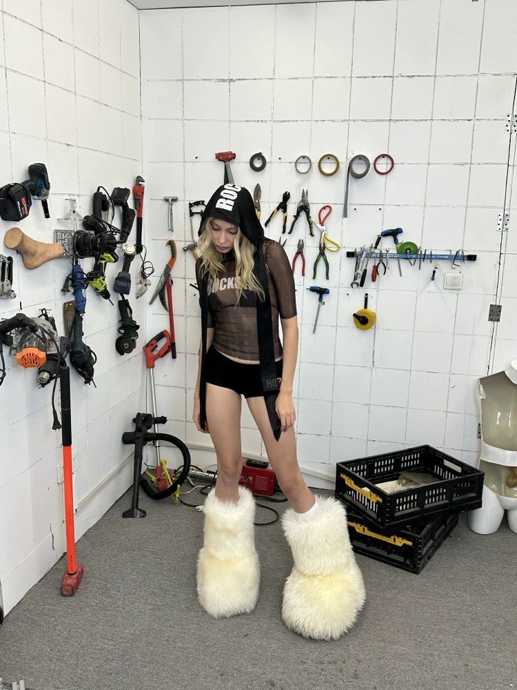 ROCKSTA 雙色印花 DURAG 綁帶頭巾