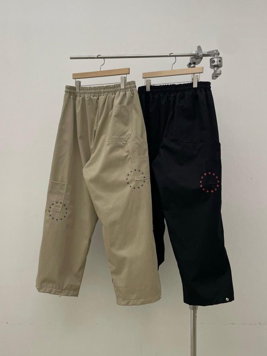 星星圖案鬆身褲 EASY-079P