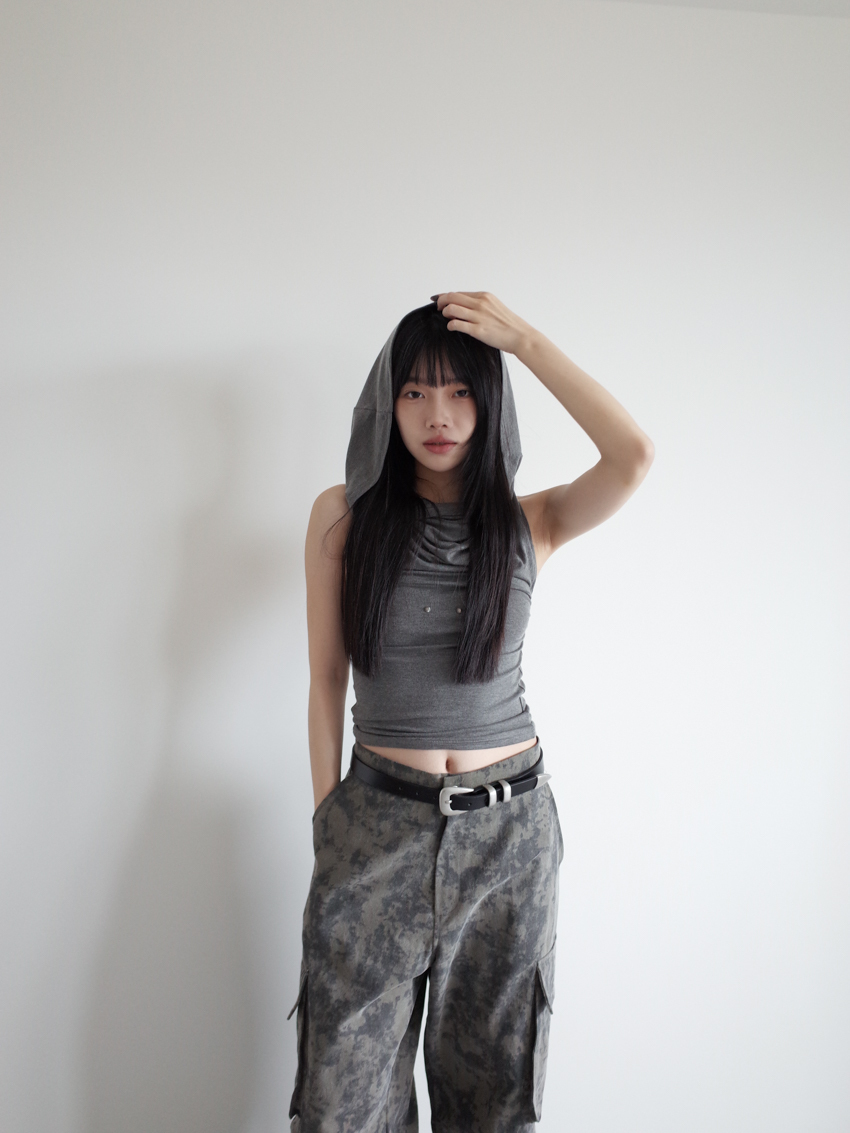 multi-way desert vibe tube top with round studs