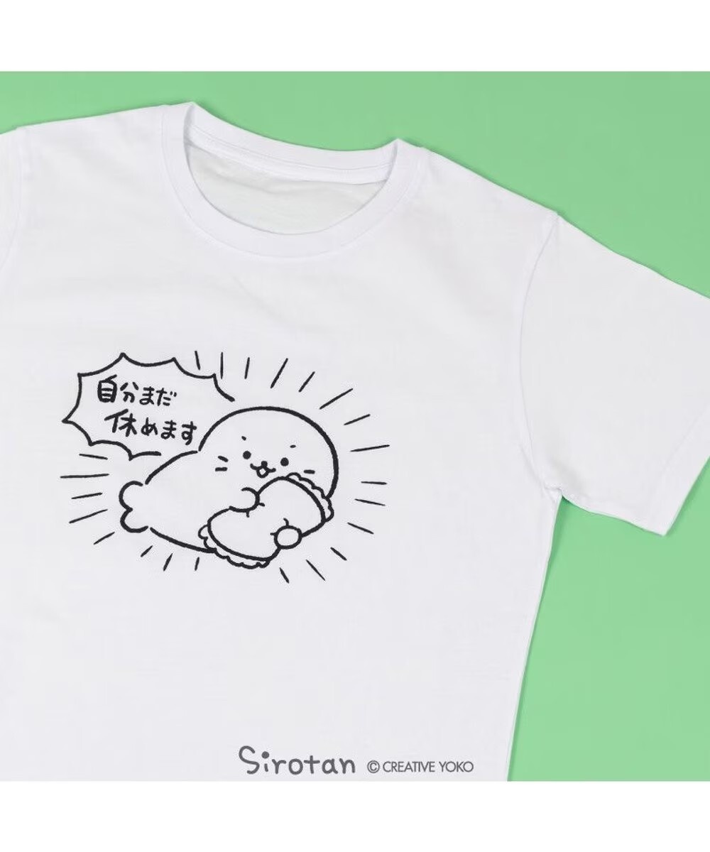 Sirotan 短袖TSirotan 短袖T 休假小白 還可以在休息下  S/M/L/XL (寬鬆版中性剪裁)
