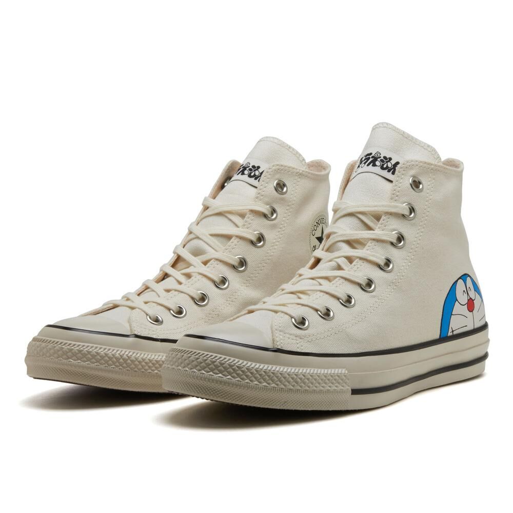 Converse AS Aged FP Hi x Doraemon 日本限定 哆啦A夢 聯名款 奶油白 高筒 帆布鞋 31315001