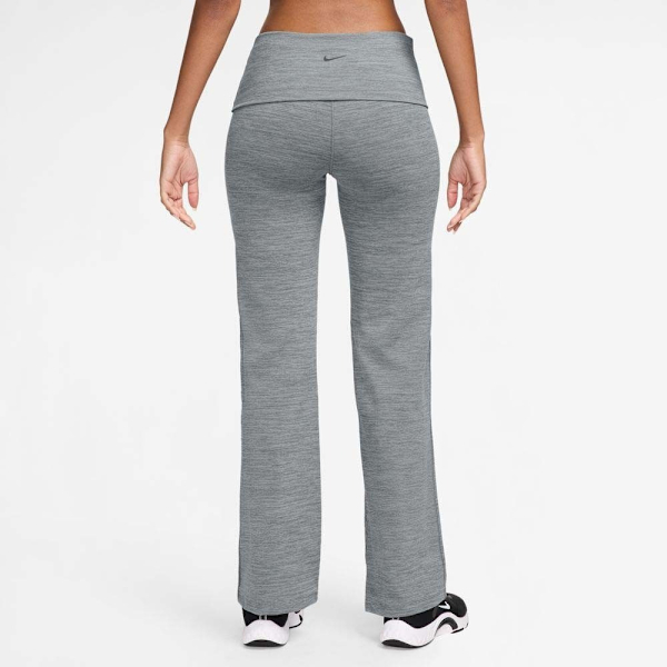 NIKE 長褲 AS W NK DF 灰色 高腰 直筒 運動褲 女 FV7849-084