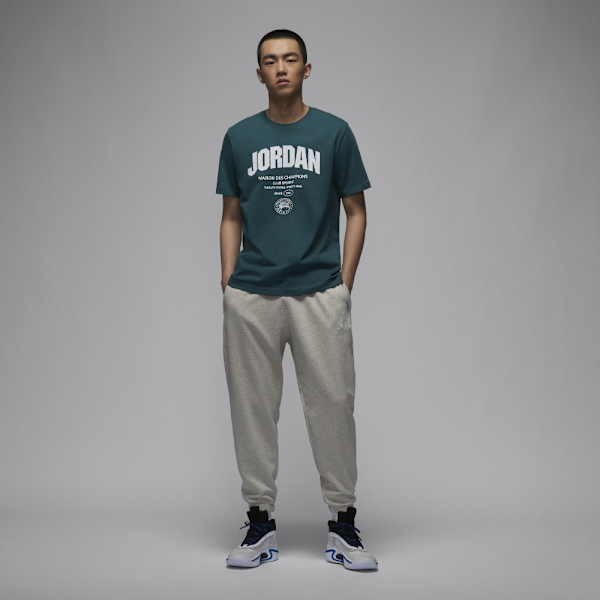 NIKE 長褲 JORDAN 灰色 縮口 棉褲 休閒褲 男 FV8609-050