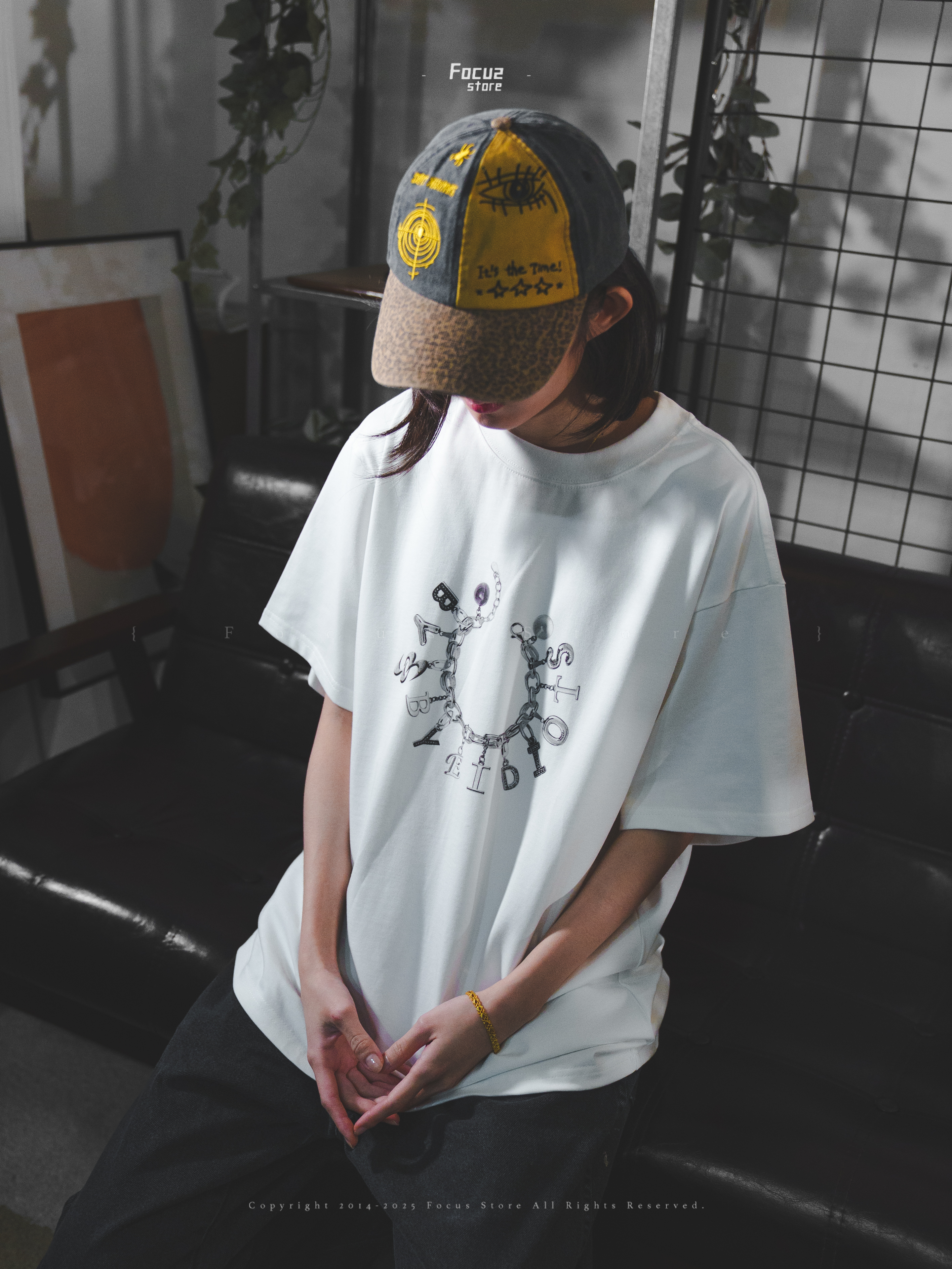 【Focus Store】現貨秒發 EGO FETCH Printed T-shirt 鎖鏈印花T恤 EGO25SSTHD123