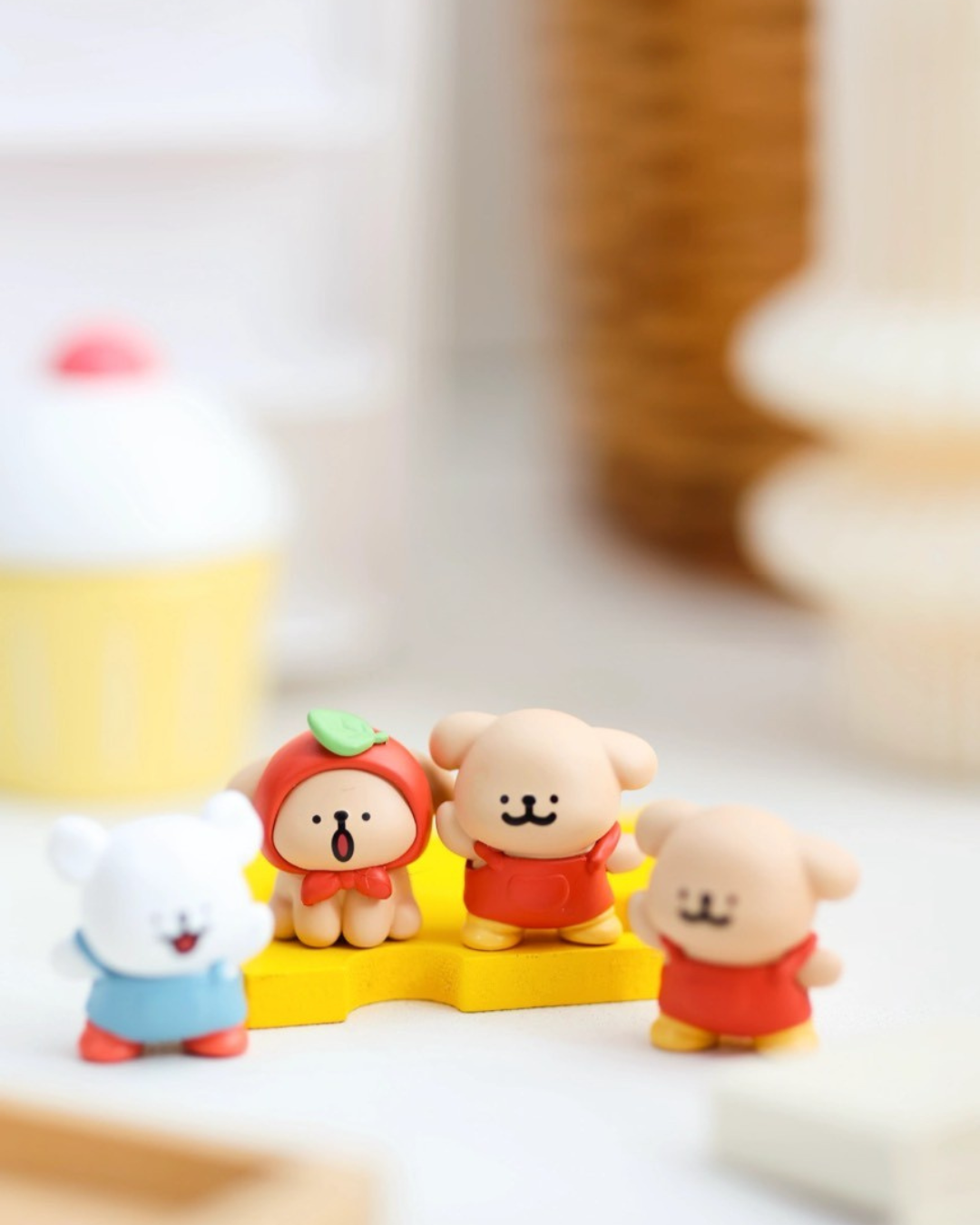 MALTESE 線條小狗 快樂農場系列 馬爾濟斯 迷你公仔 盲袋