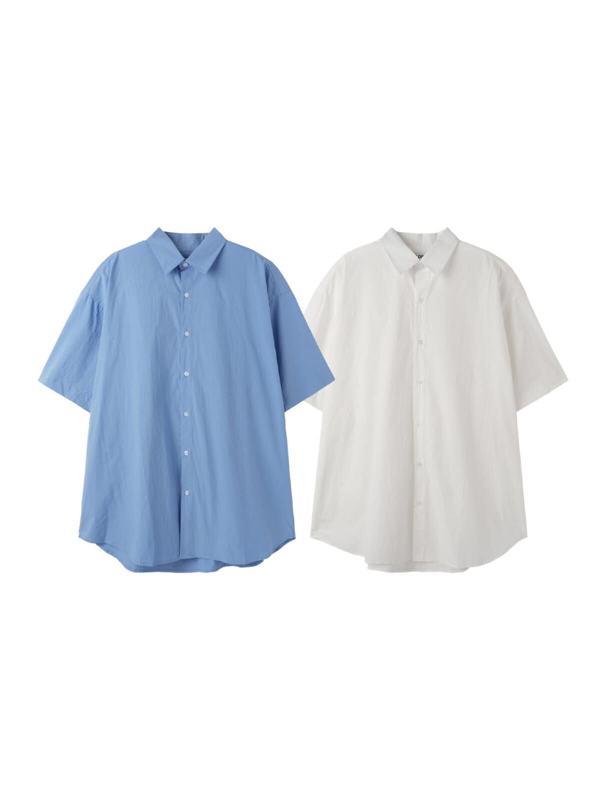 淨色短袖恤衫 Lowell-039S