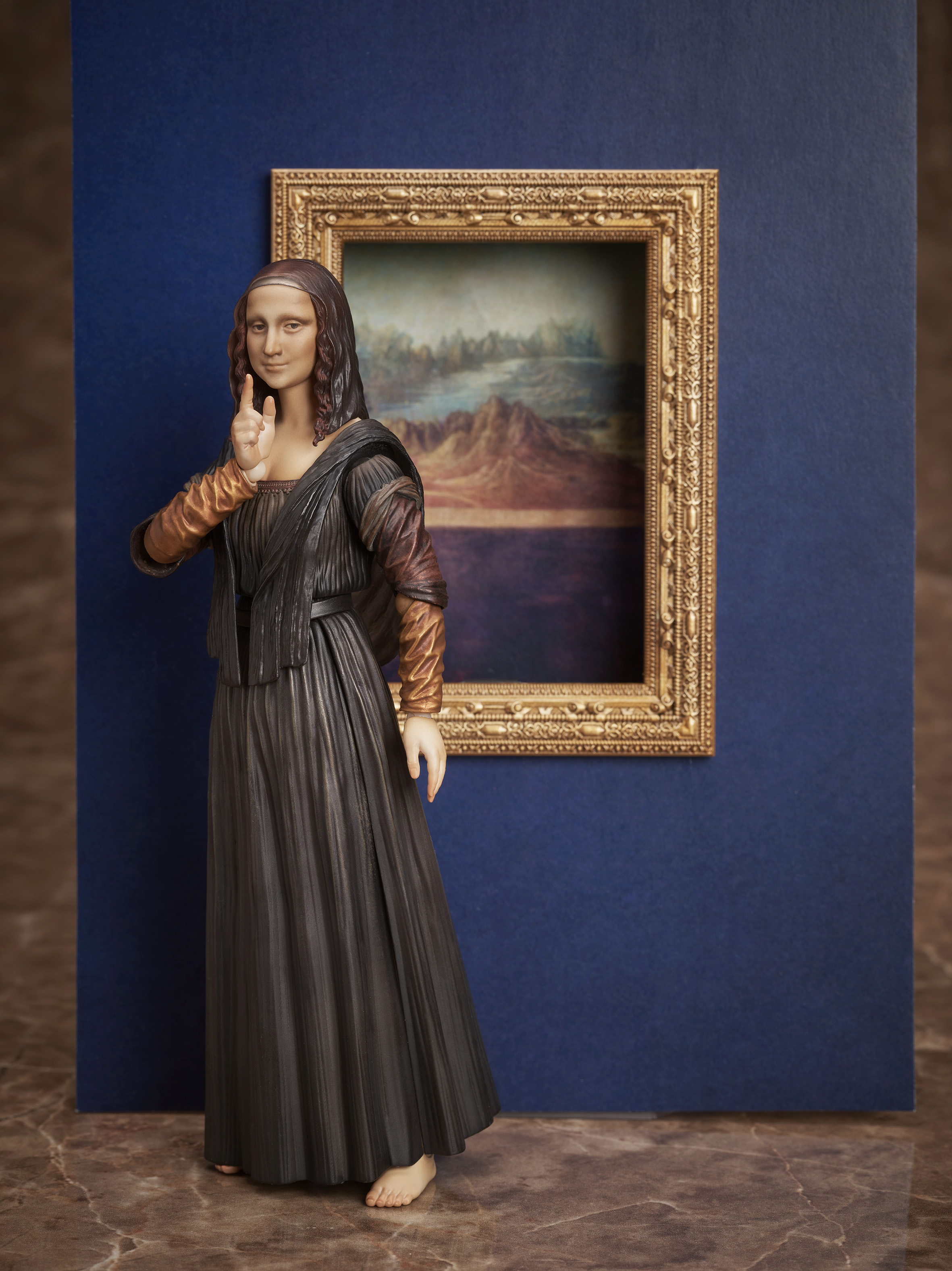 「ACG.GO」「預購」figma 桌上美術館 蒙羅麗莎 by Leonardo da Vinci