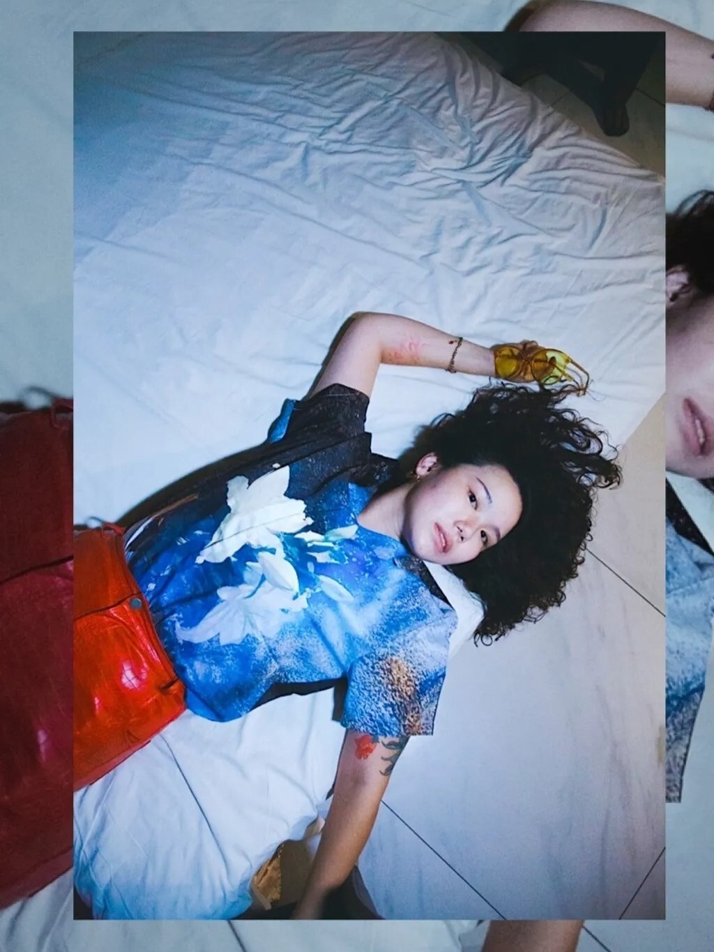 PINHENG Flower saying NO1/專心凝視古巴領襯衫