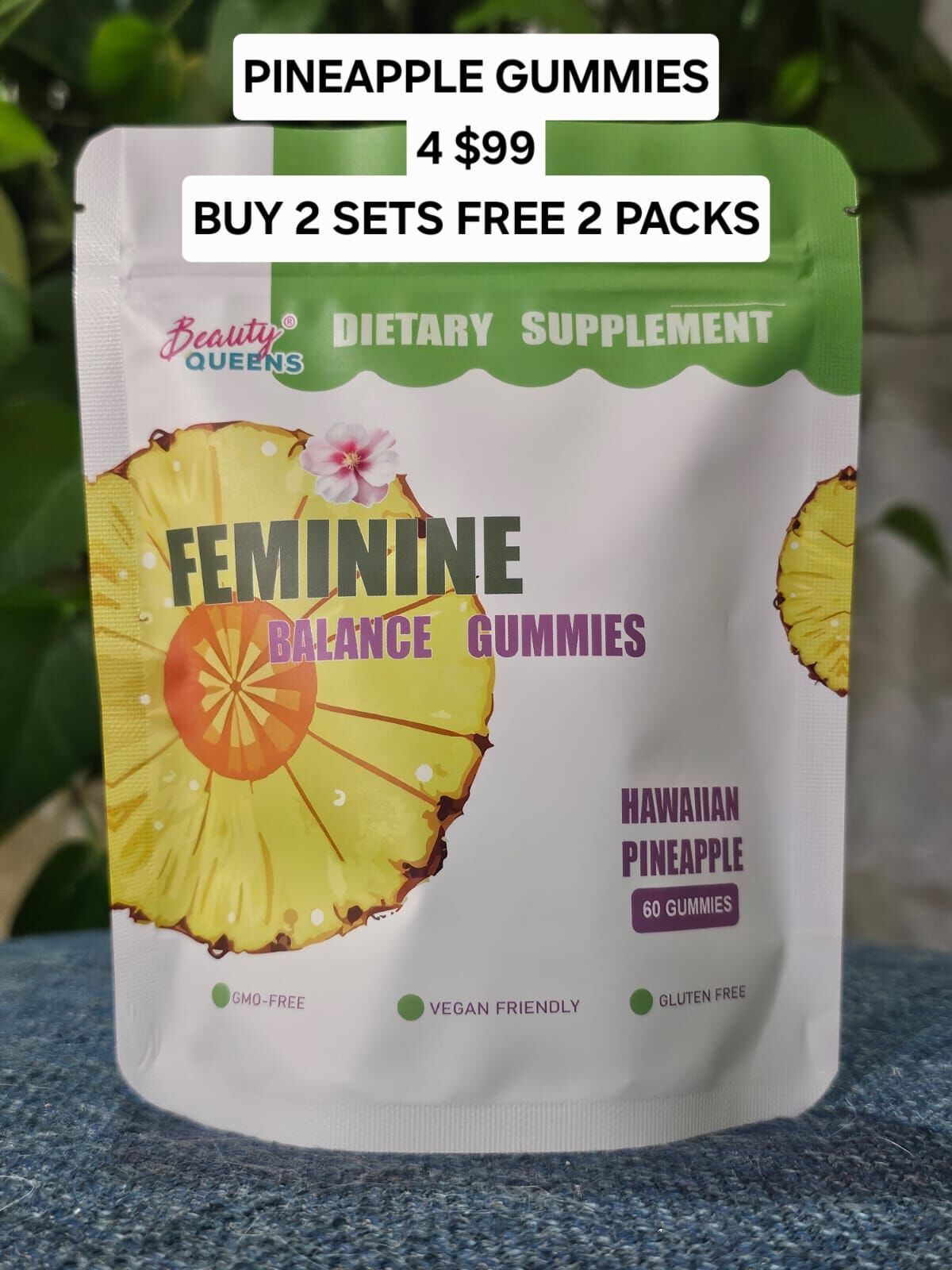 (4) PINEAPPLE GUMMIES