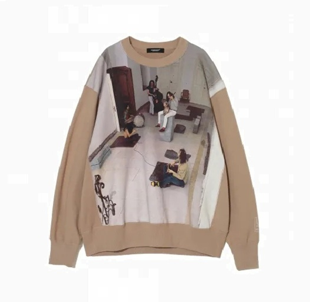 UNDERCOVER MUSICAL EQUIPMENT SWEATER L/S (UC2D9801-3) - BEIGE PRE ORDER ITEM (預訂中)