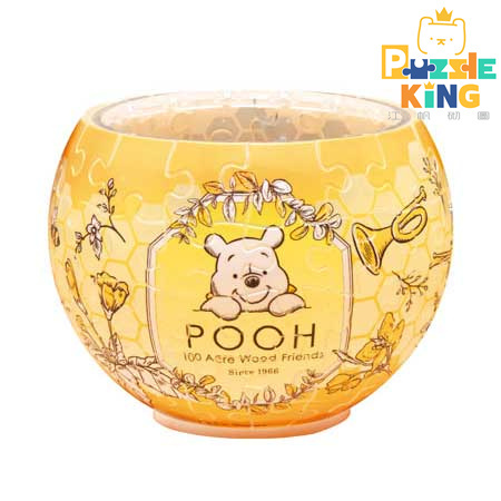 燈罩拼圖植物-維尼- (立體燈) (透明樹脂)