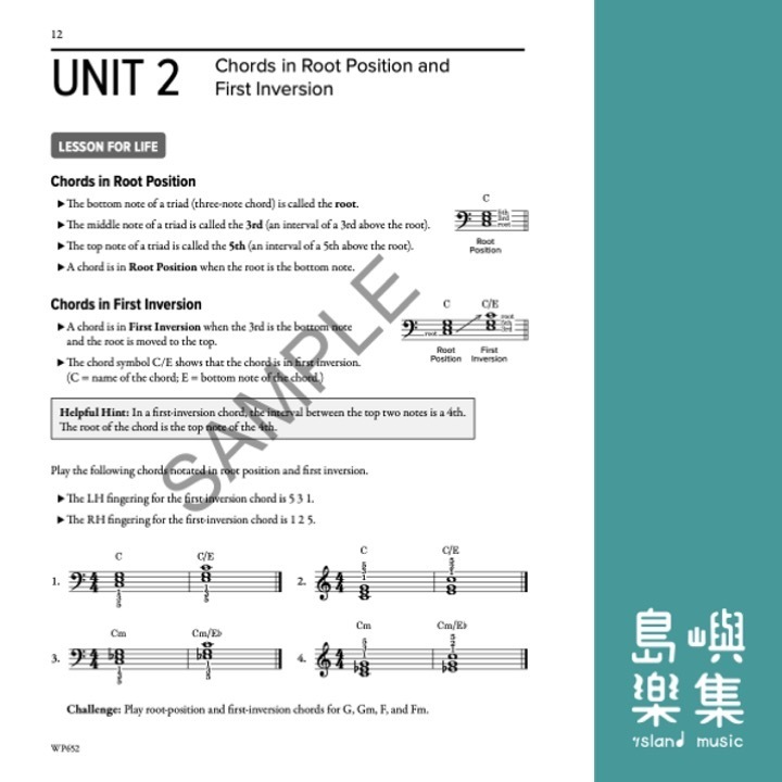 Piano For Life, Book 2