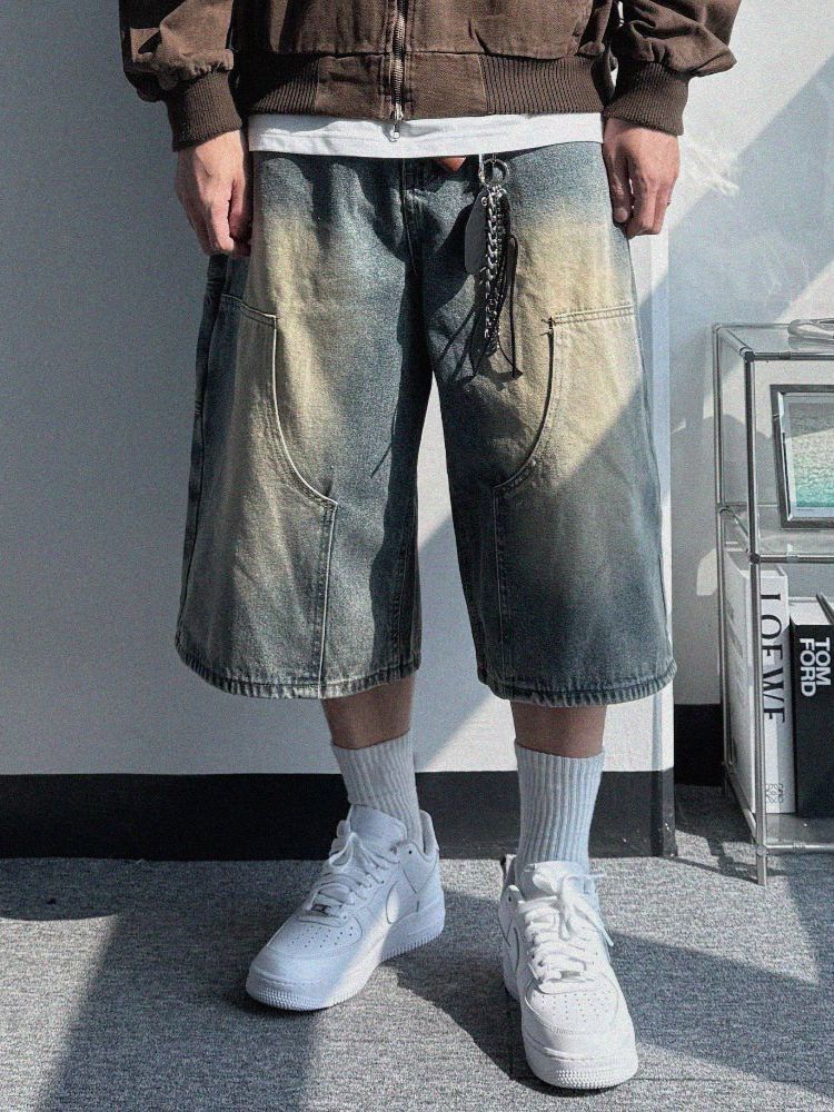 洗水牛仔短褲 Lowell-049P