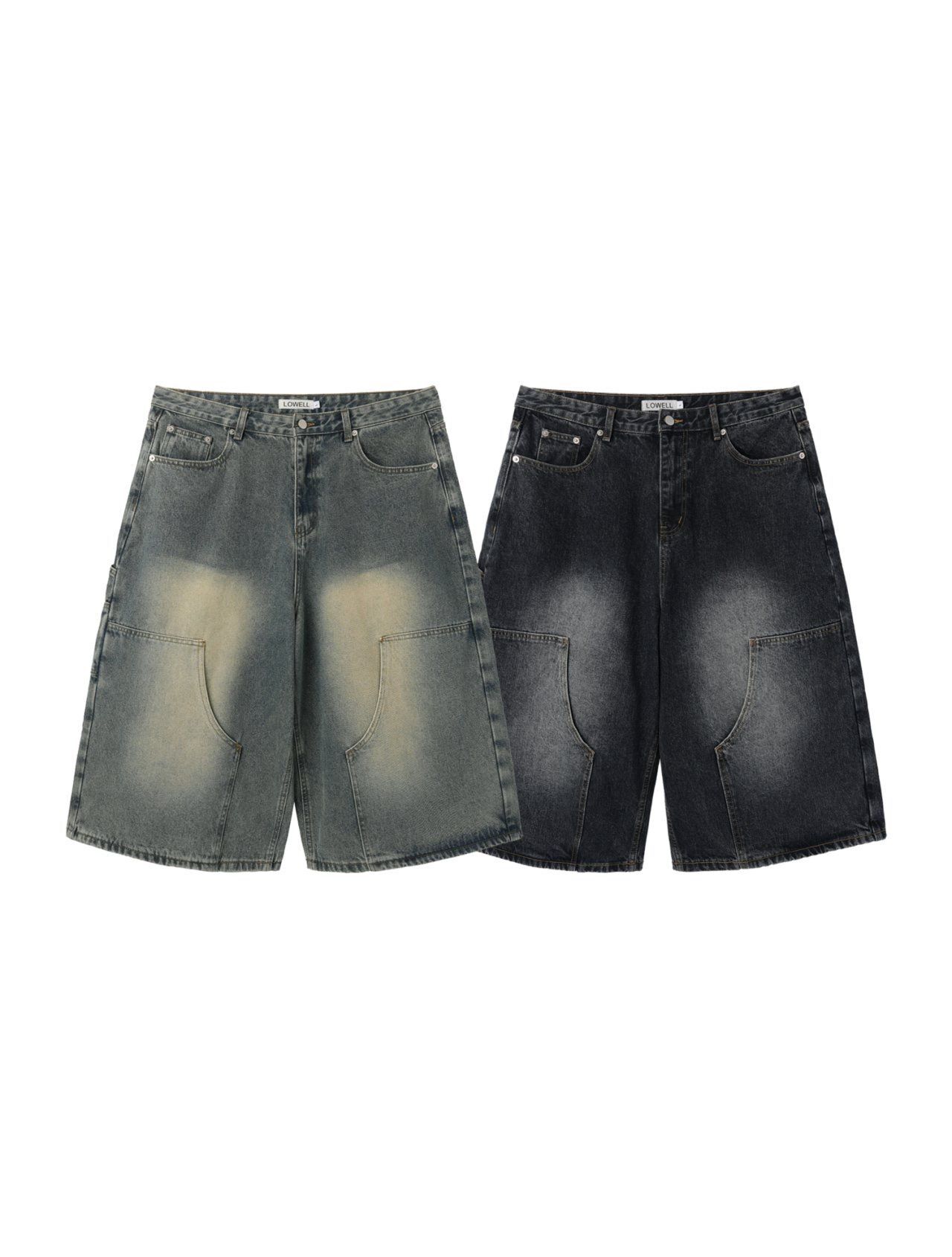 洗水牛仔短褲 Lowell-049P