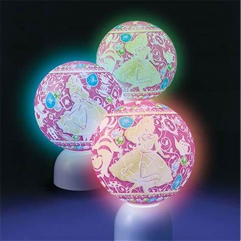 圓球燈-愛麗詩剪影 (立體燈) (透明樹脂) (絕版)