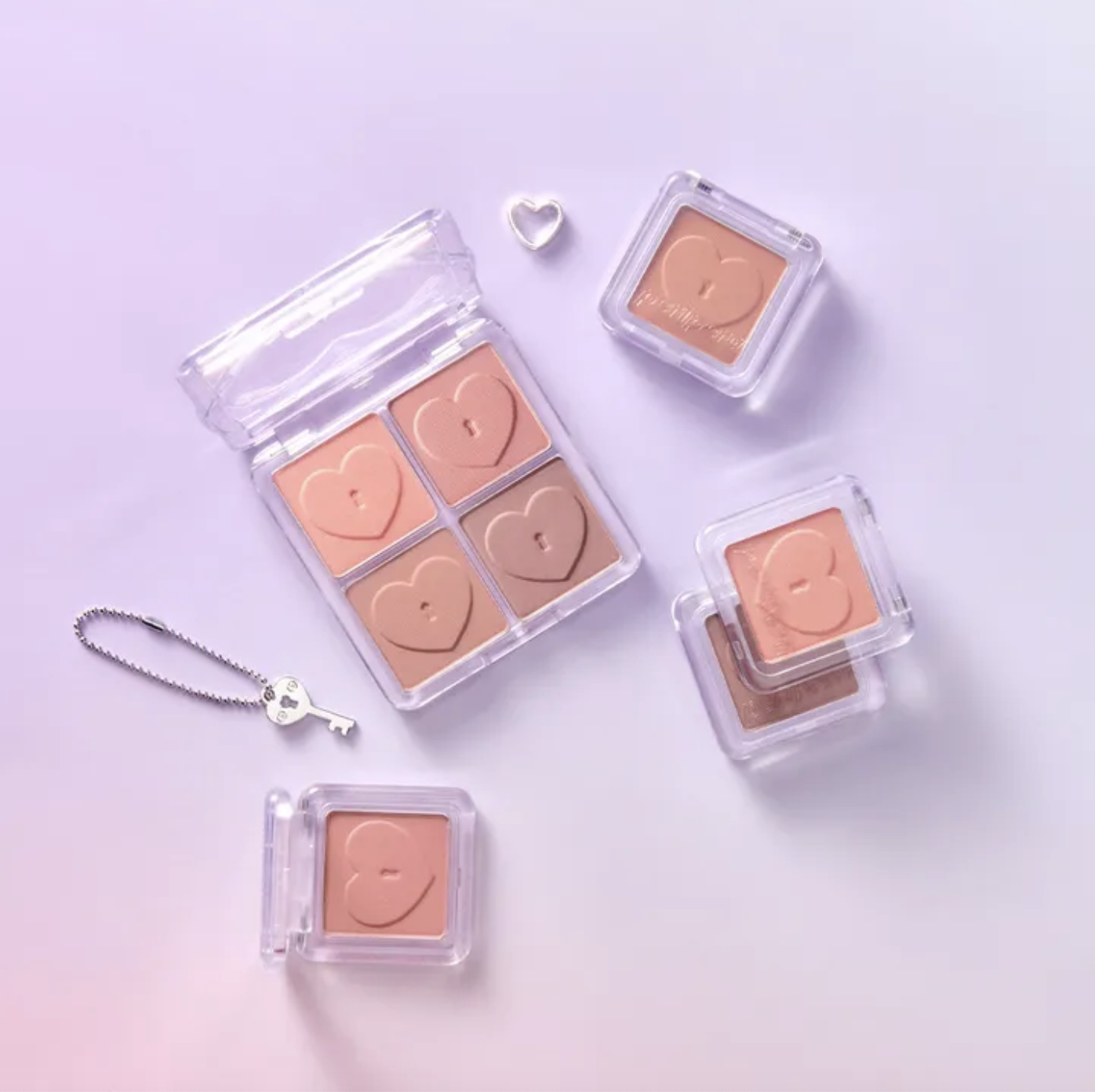 Peripera Heart Pocket Single Shadow (2EA)