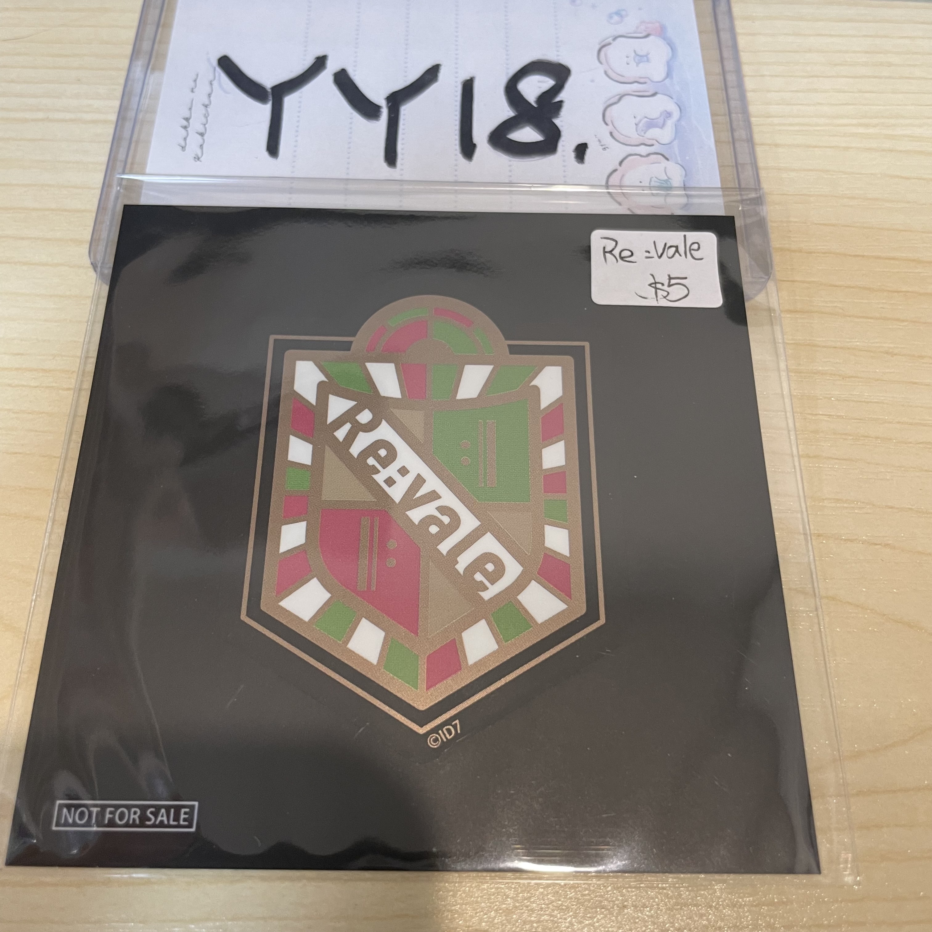 I7 RE:VALE 貼紙                                  YY18