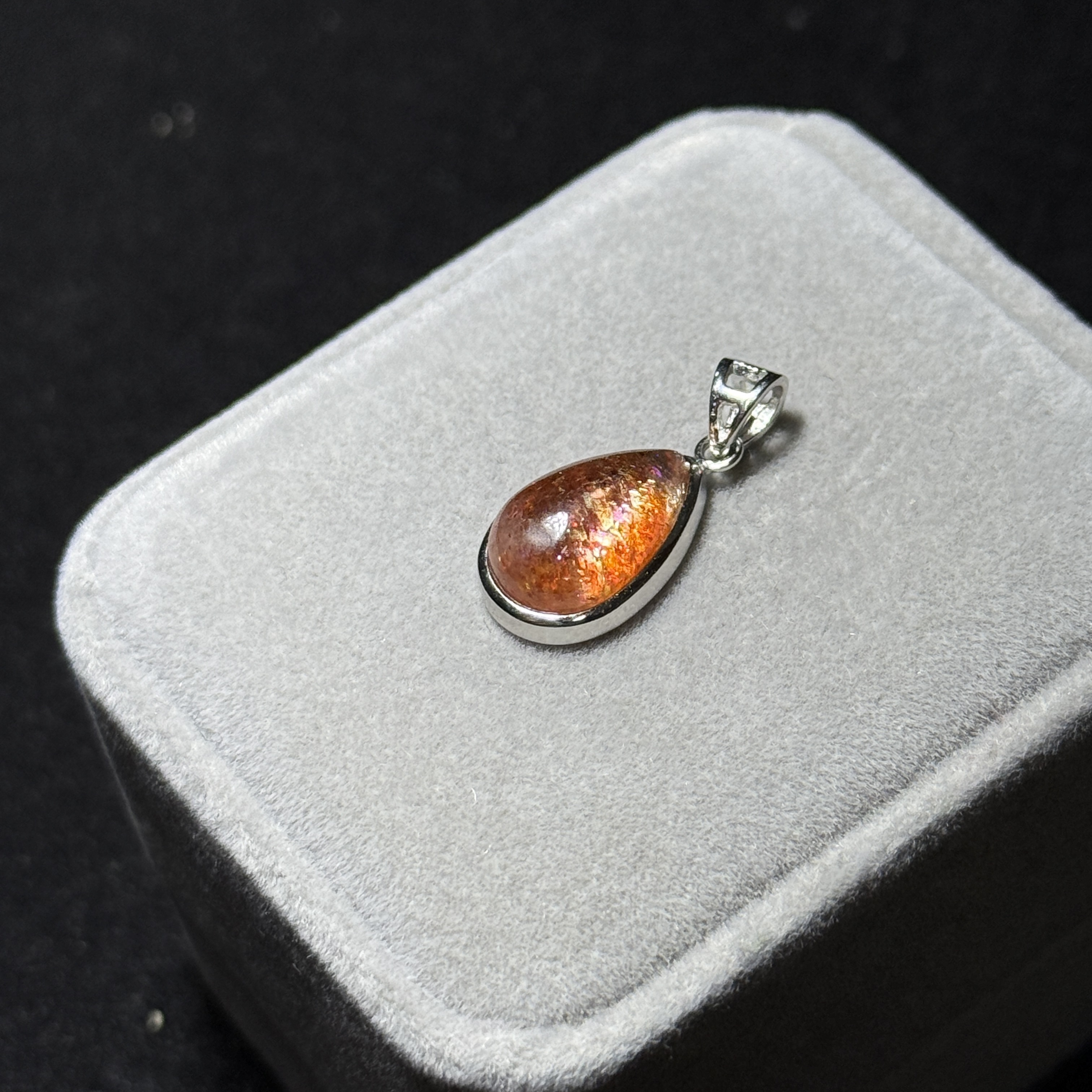 高級數金太陽石吊墜 SS1589