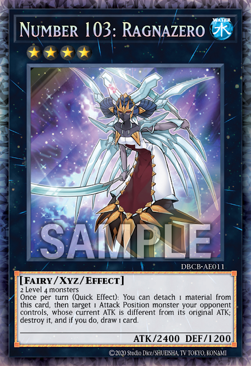 DBCB-AE011 (N/CR)Number 103: Ragnazero(No.103 神葬零孃 諸神零)