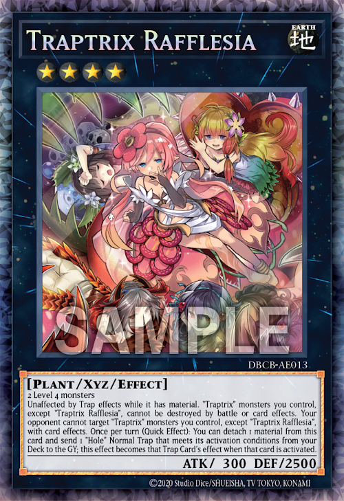 DBCB-AE013 (N/CR)Traptrix Rafflesia(芙蕾西亞的蟲惑魔)