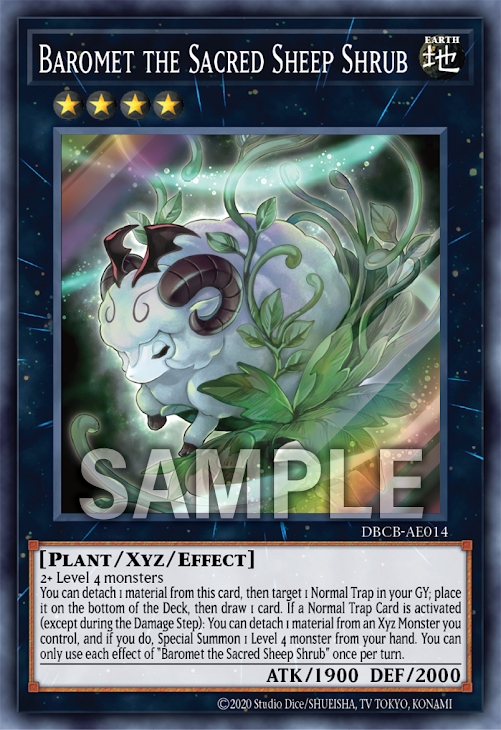 DBCB-AE014 (SR)Baromet the Sacred Sheep Shrub(神羊樹 植生羊)