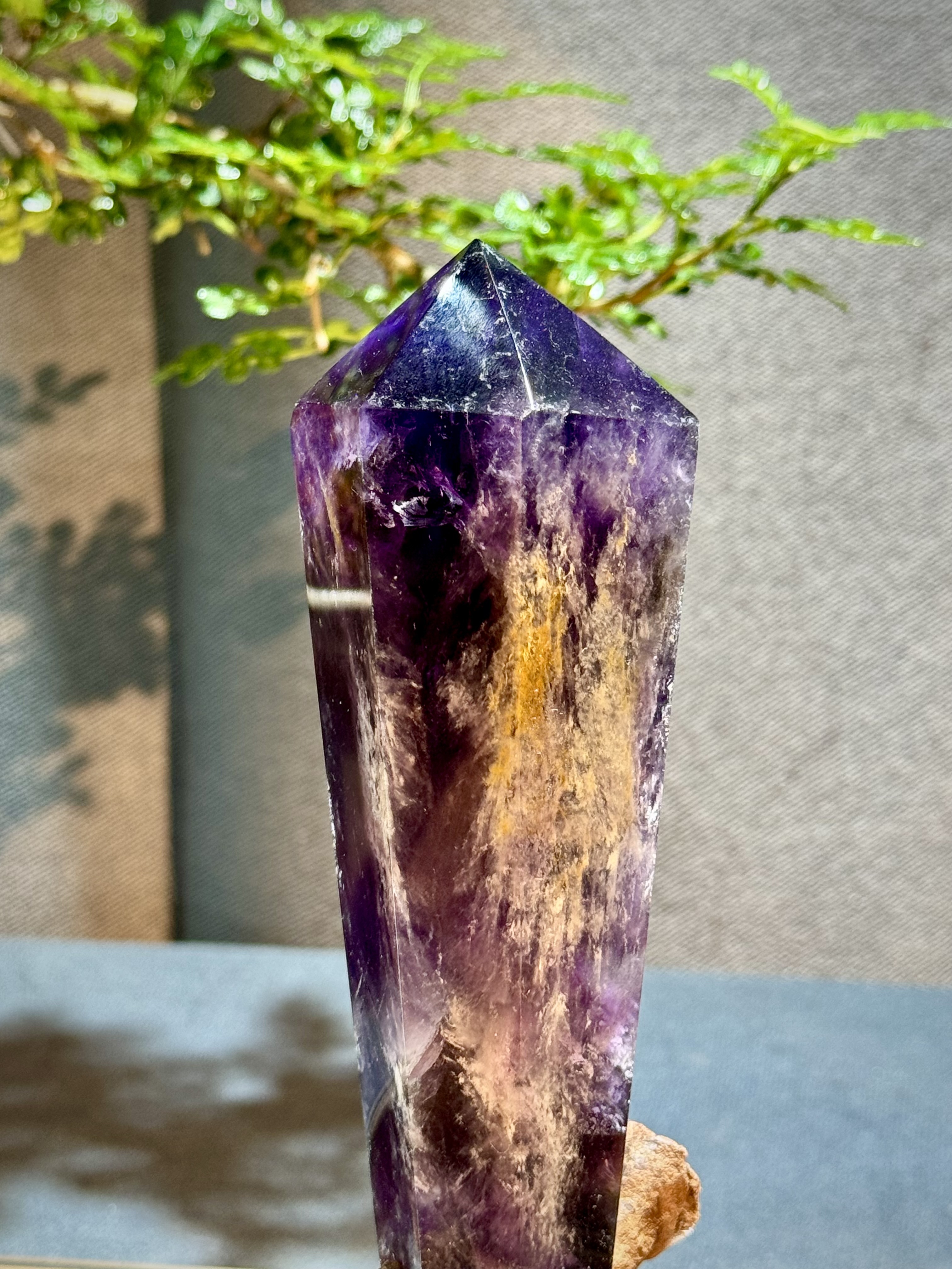 紫水晶權杖擺件 8715