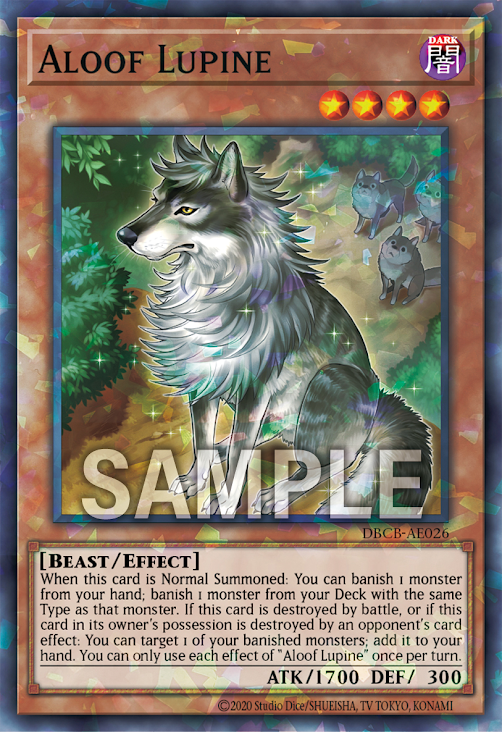 DBCB-AE026 Aloof Lupine(孤高除獸)