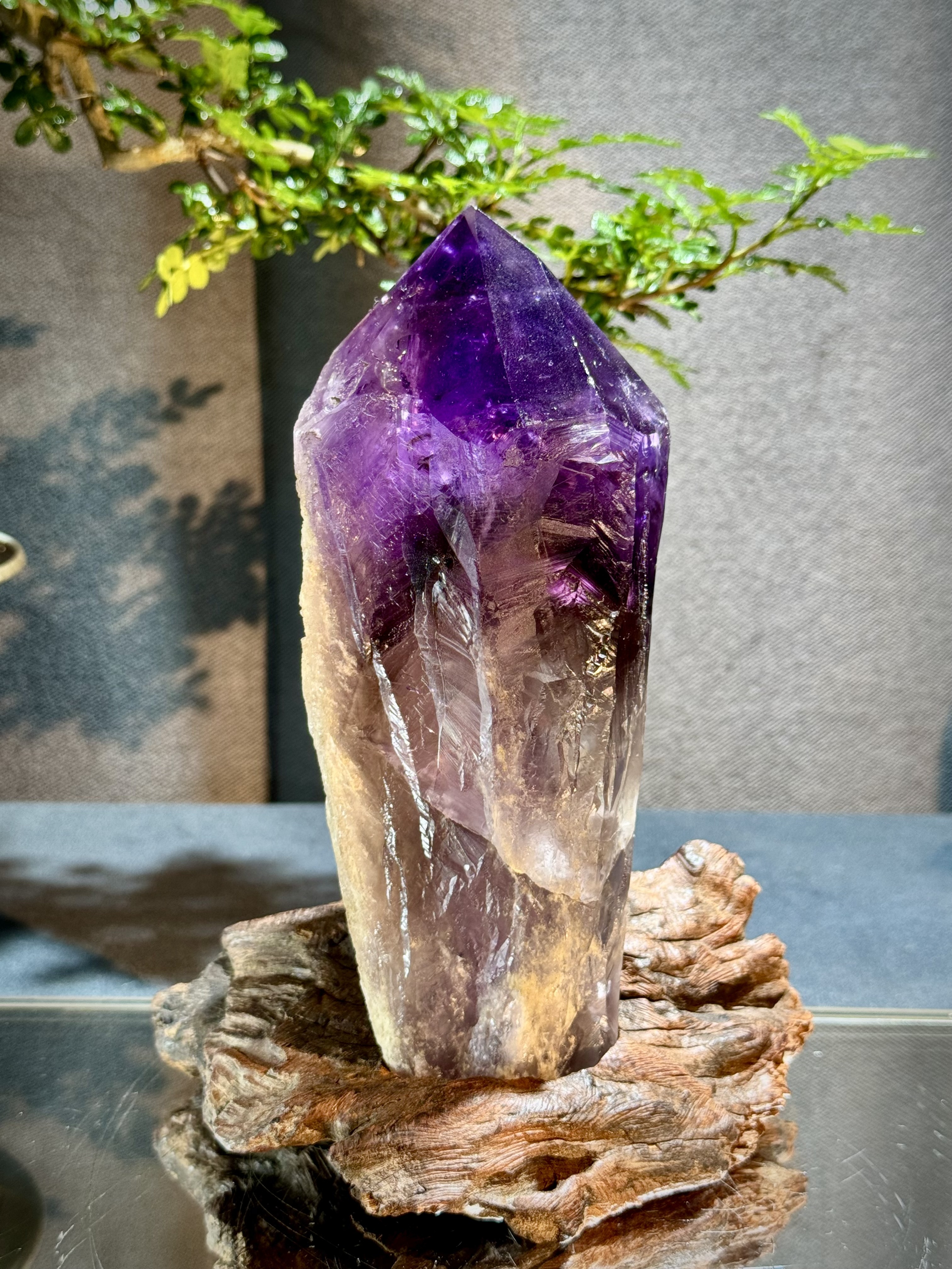 紫水晶權杖擺件 8717