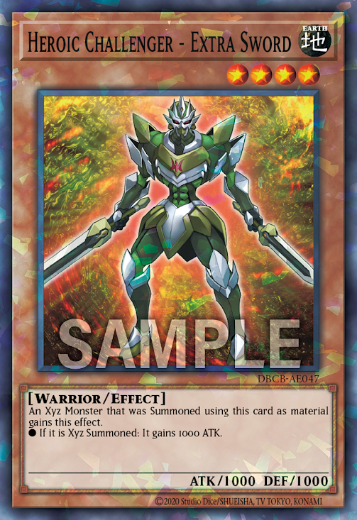 DBCB-AE047 Heroic Challenger - Extra Sword(HC 額外劍兵)