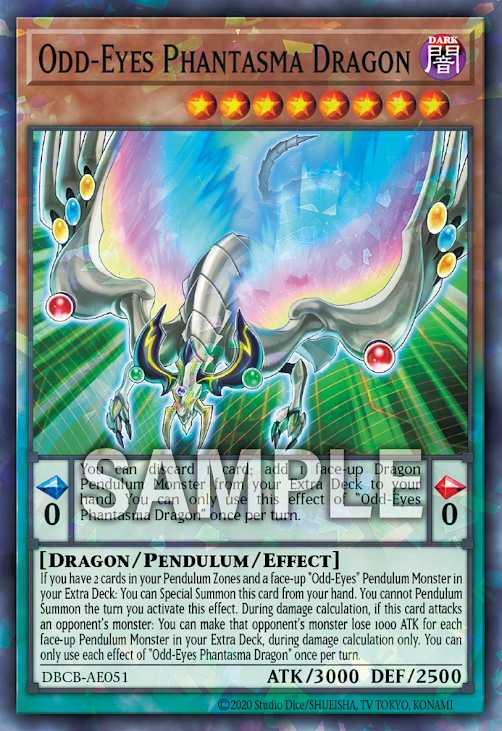 DBCB-AE051 Odd-Eyes Phantasma Dragon(異色眼幻靈龍)