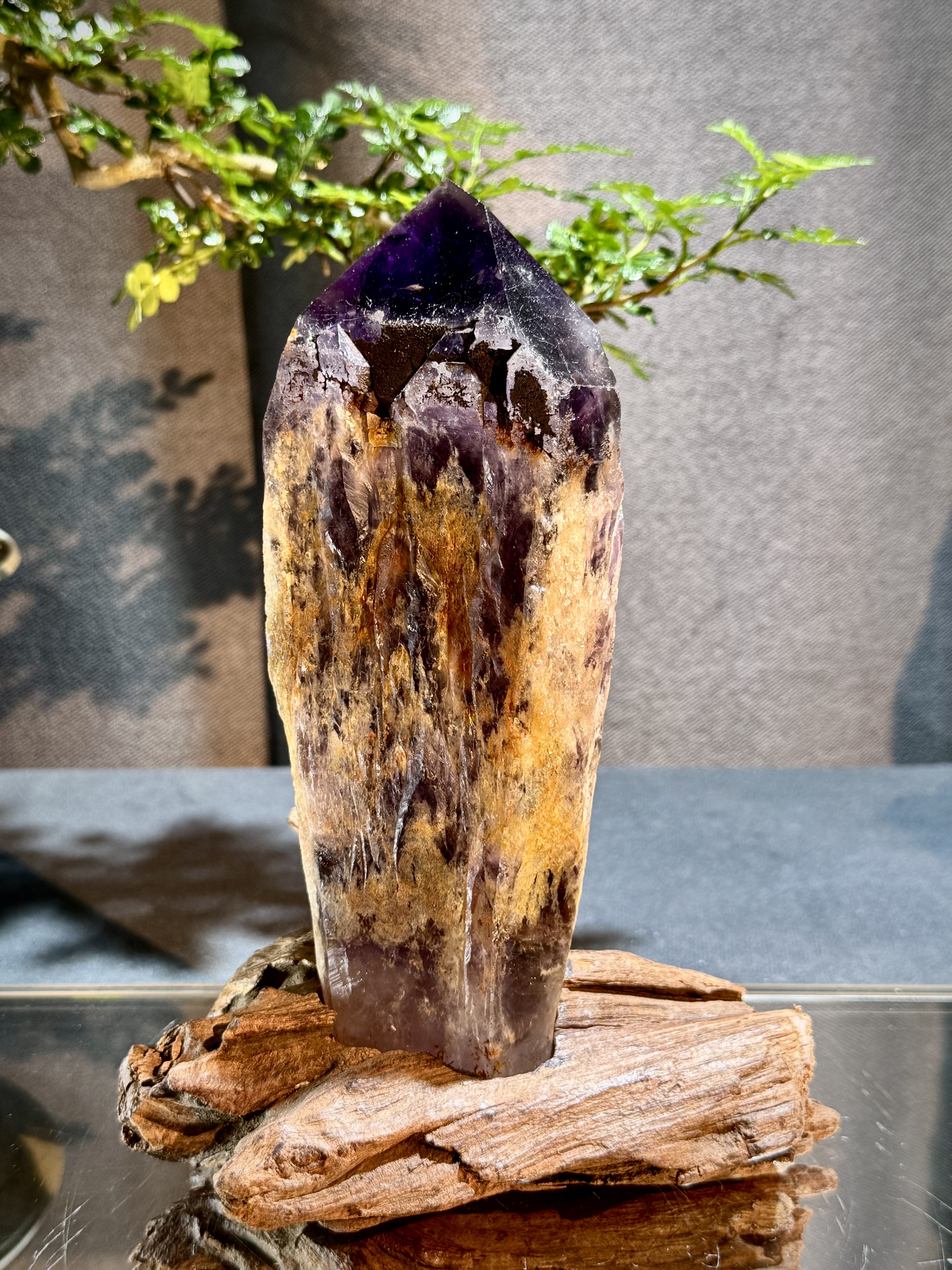 紫水晶權杖擺件 8719