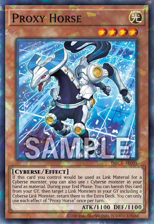 DBCB-AE055 Proxy Horse(代理馬)