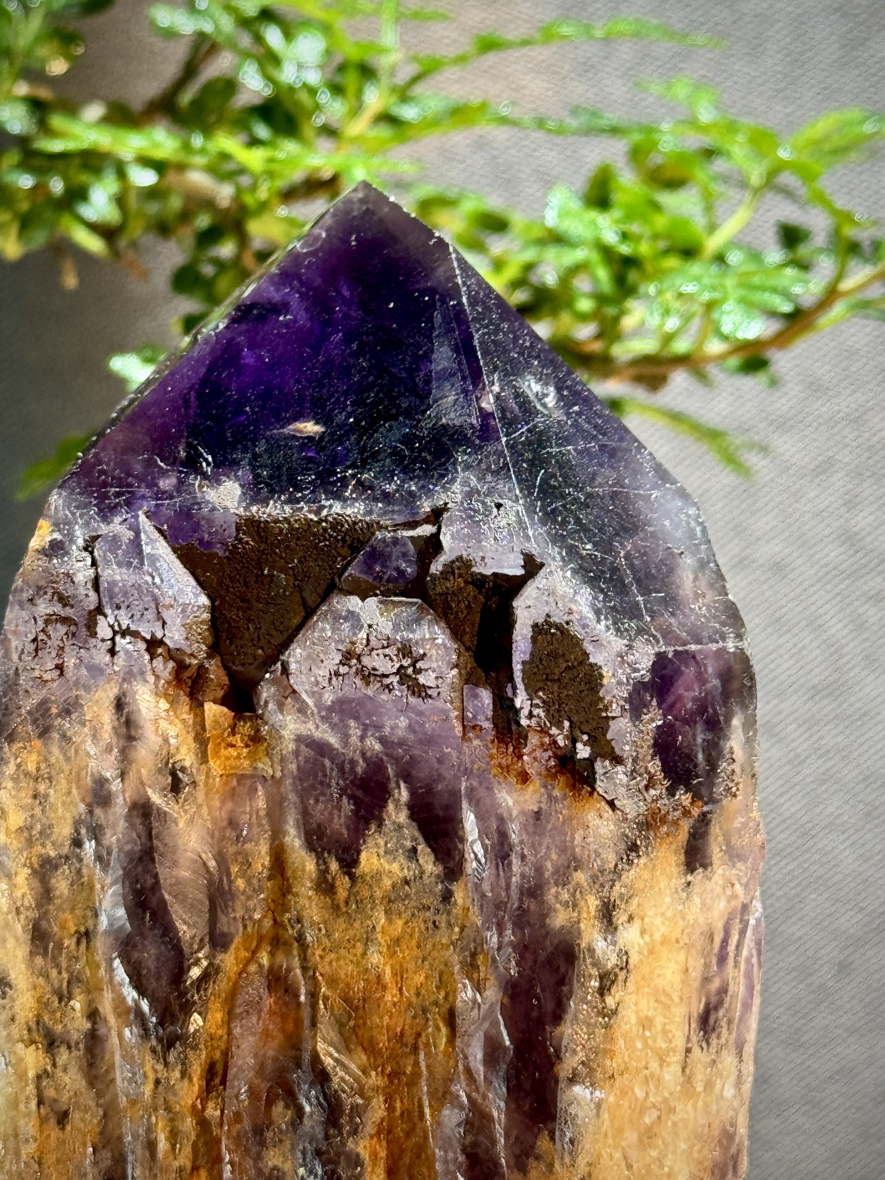 紫水晶權杖擺件 8719