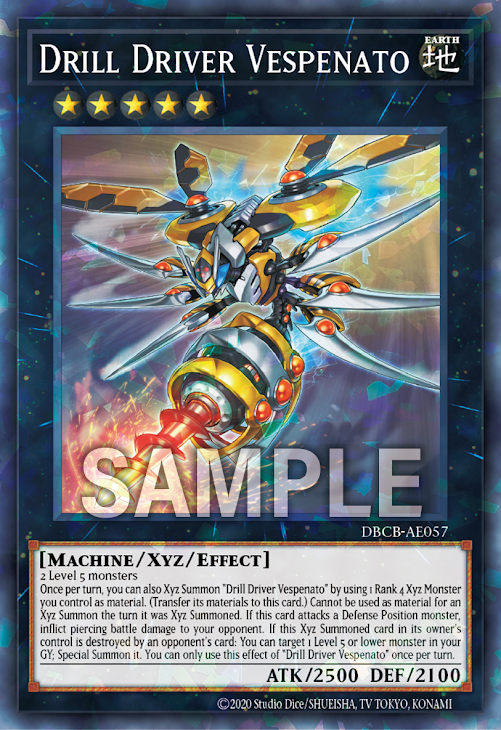 DBCB-AE057 Drill Driver Vespenato(旋壞的黃蜂終結者)