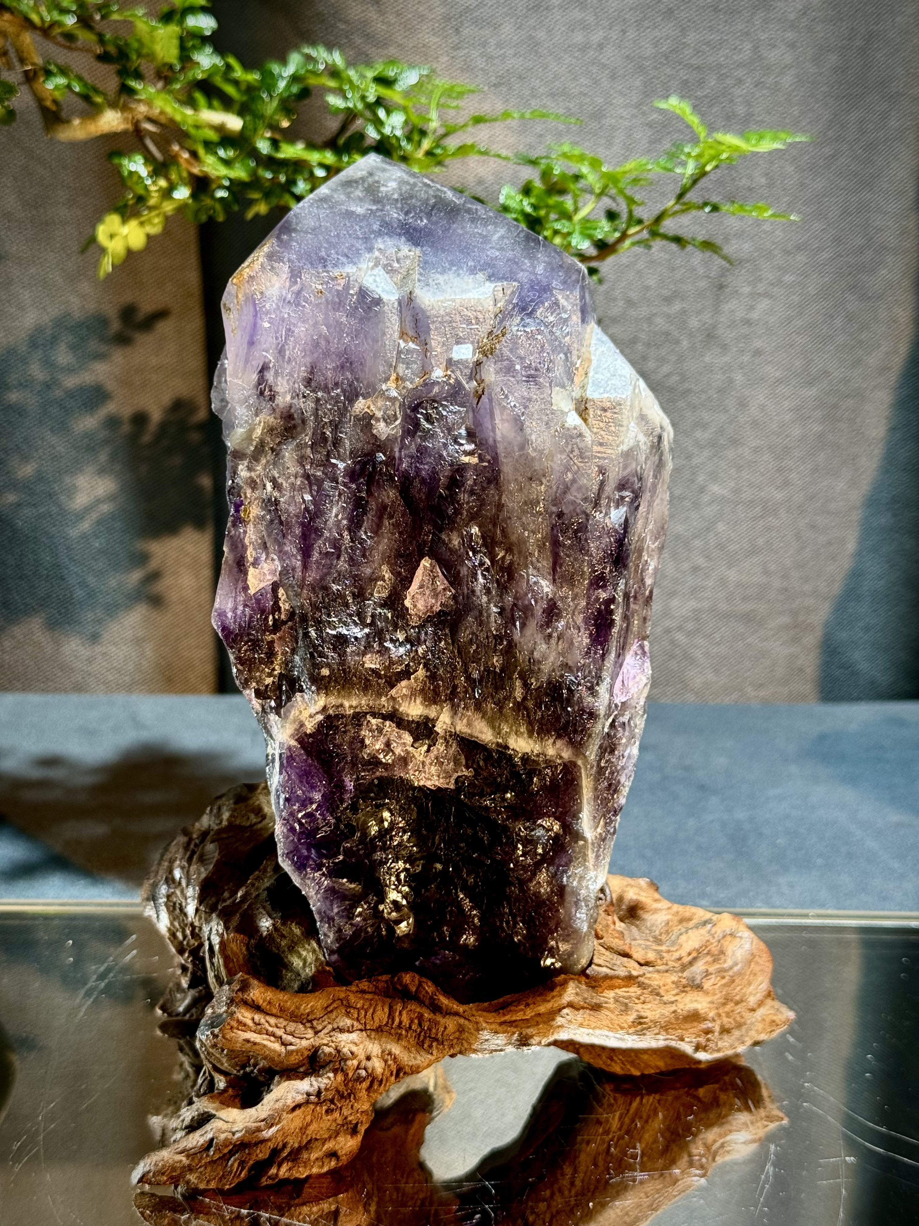 紫水晶權杖擺件 8720